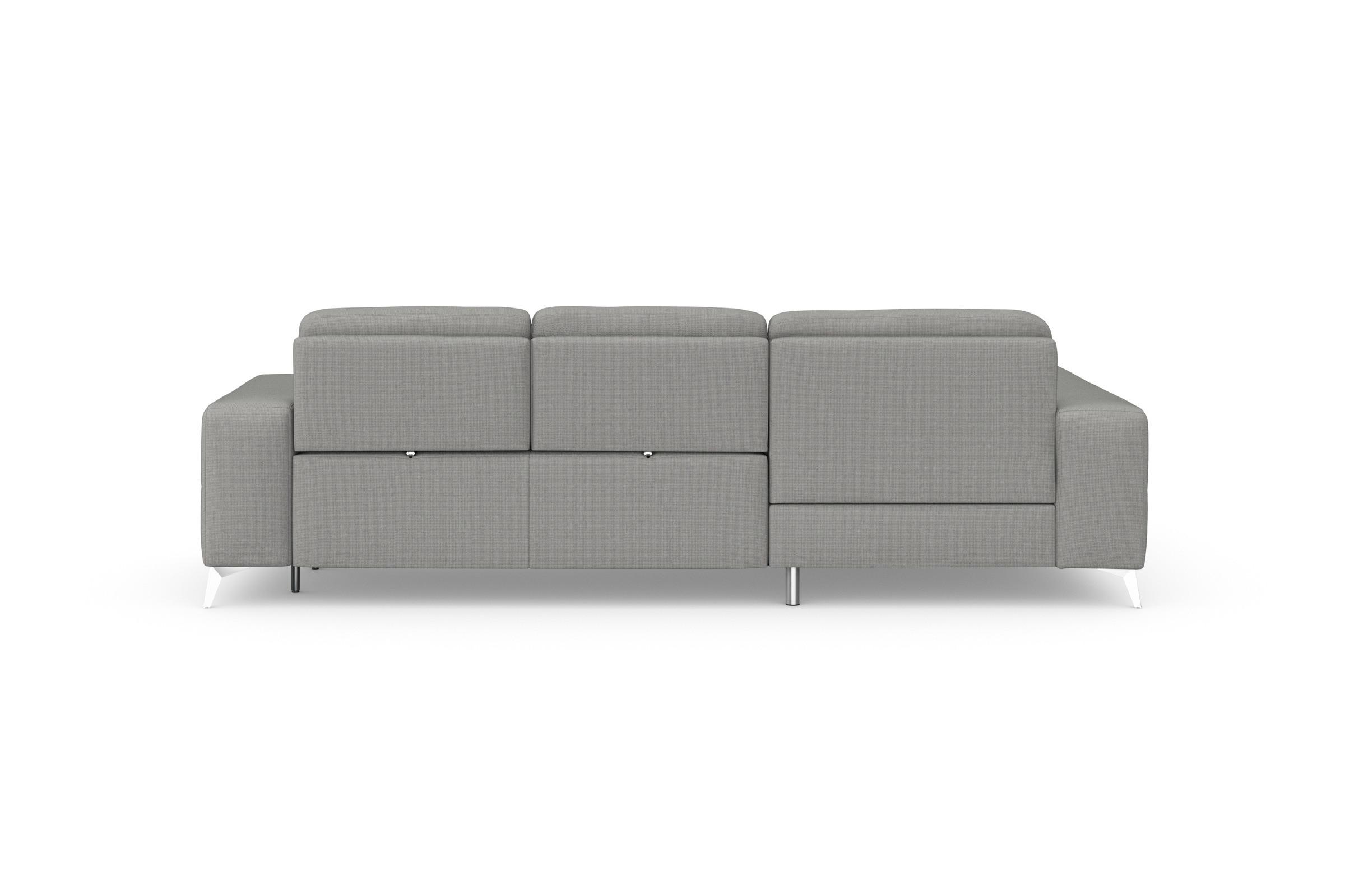 sit&more Ecksofa »Baviene L-Form«, inklusive Sitztiefenverstellung und Federkern, wahlweise Bettfunktion