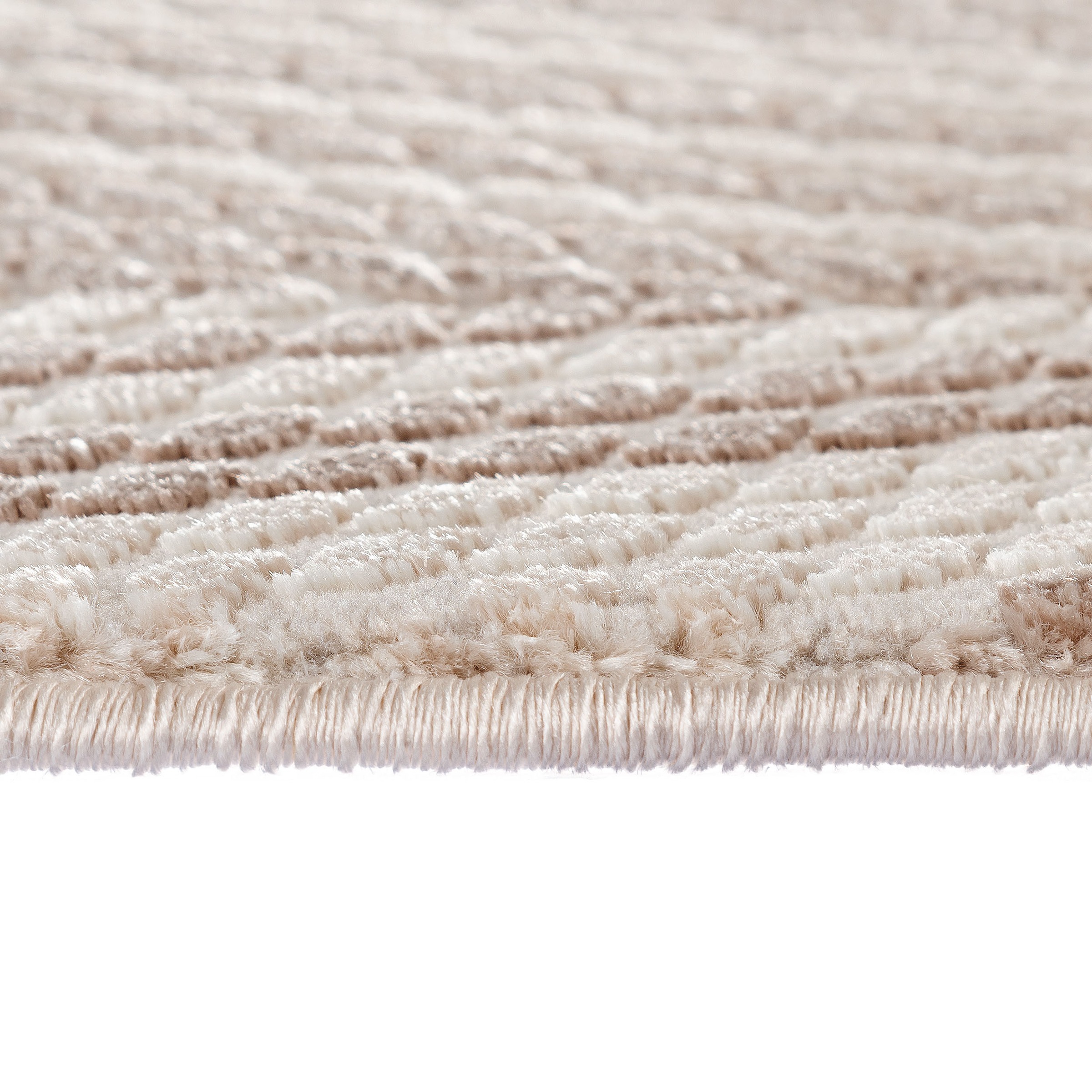 Sehrazat Teppich »Luxury 6500«, rechteckig, 13 mm Höhe, Wohnzimmer, Kurzflor, Hoch Tief Struktur