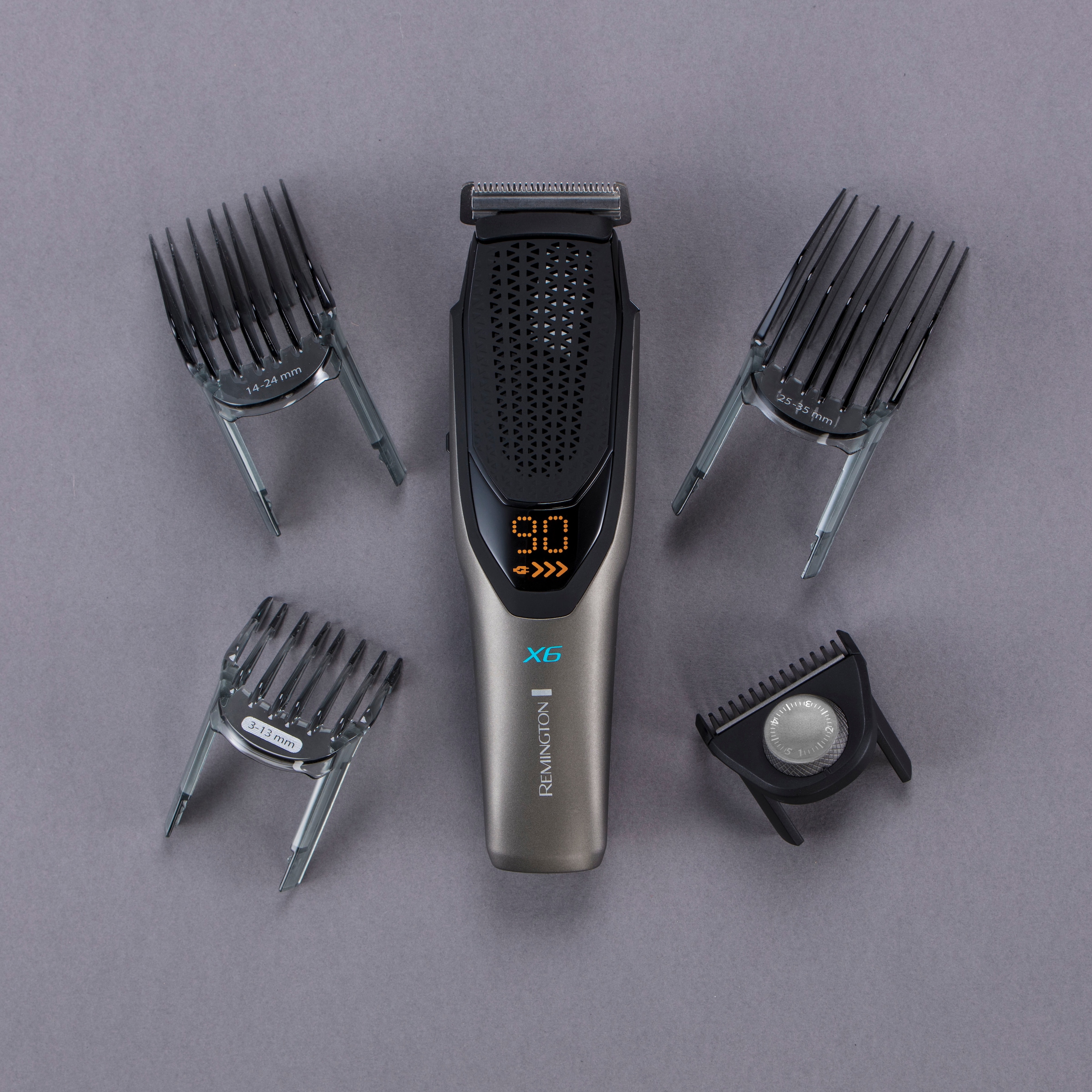 Remington Haarschneider Abwaschbar Haar-und 4 HC6000«, mit Series Fade Micro »Power-X Bartkamm, im Längeneinstellrad und Online-Shop kpl. Aufsätze, bestellen