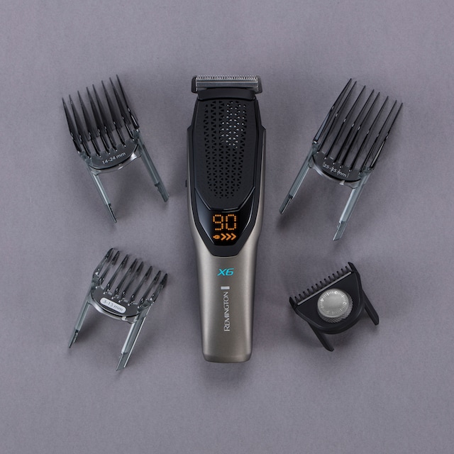 Remington Haarschneider »Power-X Series HC6000«, 4 Aufsätze, mit  Längeneinstellrad und Micro Fade Haar-und Bartkamm, kpl. Abwaschbar im  Online-Shop bestellen
