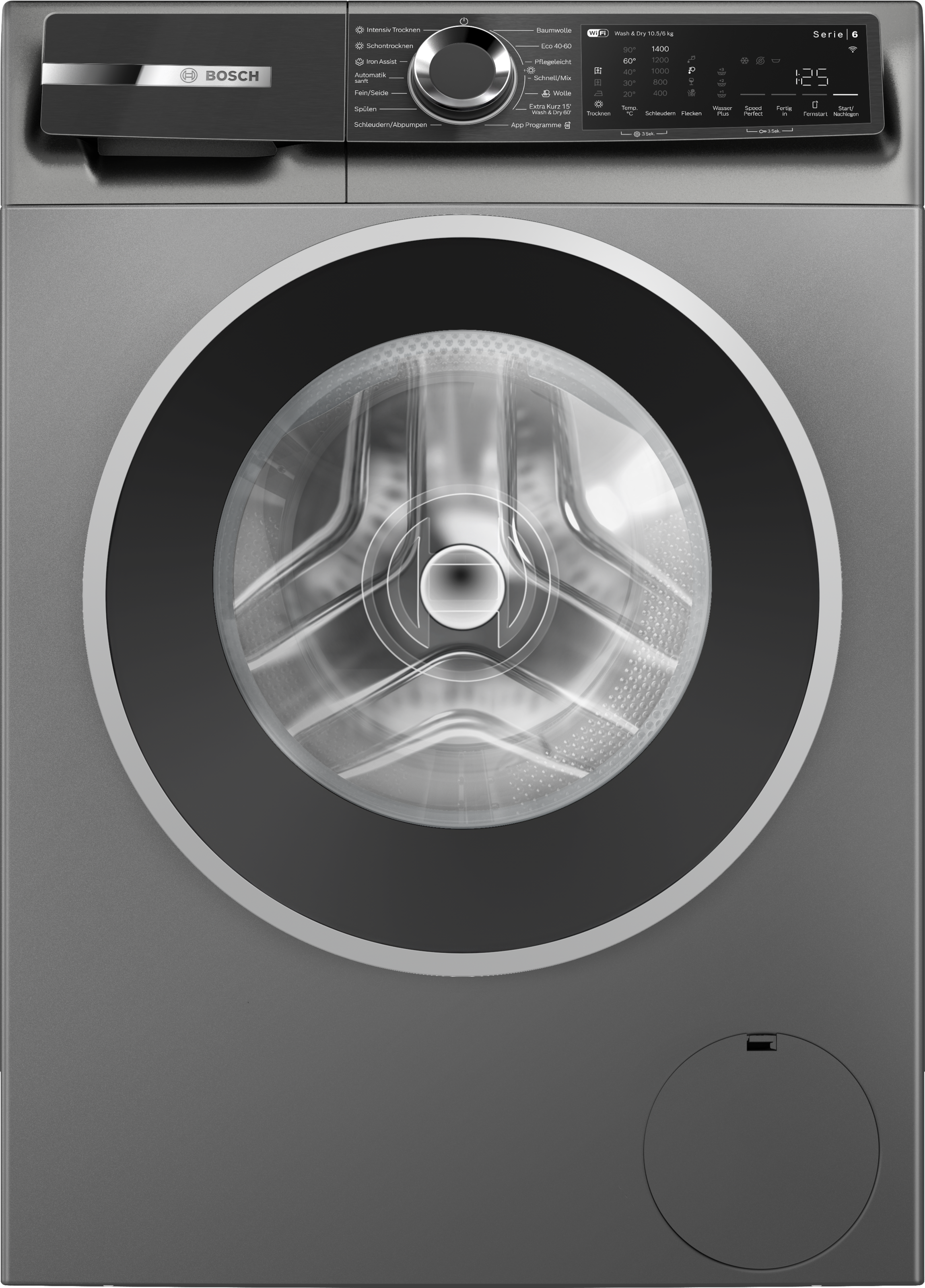 BOSCH Waschtrockner »WNG2244R« Serie 6 10,5 kg /6 kg 70 dB(A)