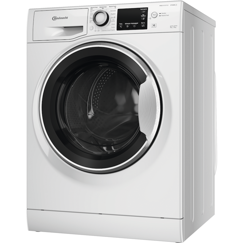 BAUKNECHT Waschtrockner »WATK Sense 96 41 N« 9 kg /6 kg 75 dB(A) weiß Anti-Allergie-Programm – reduziert die häufigsten Allergene wie Pollen,...