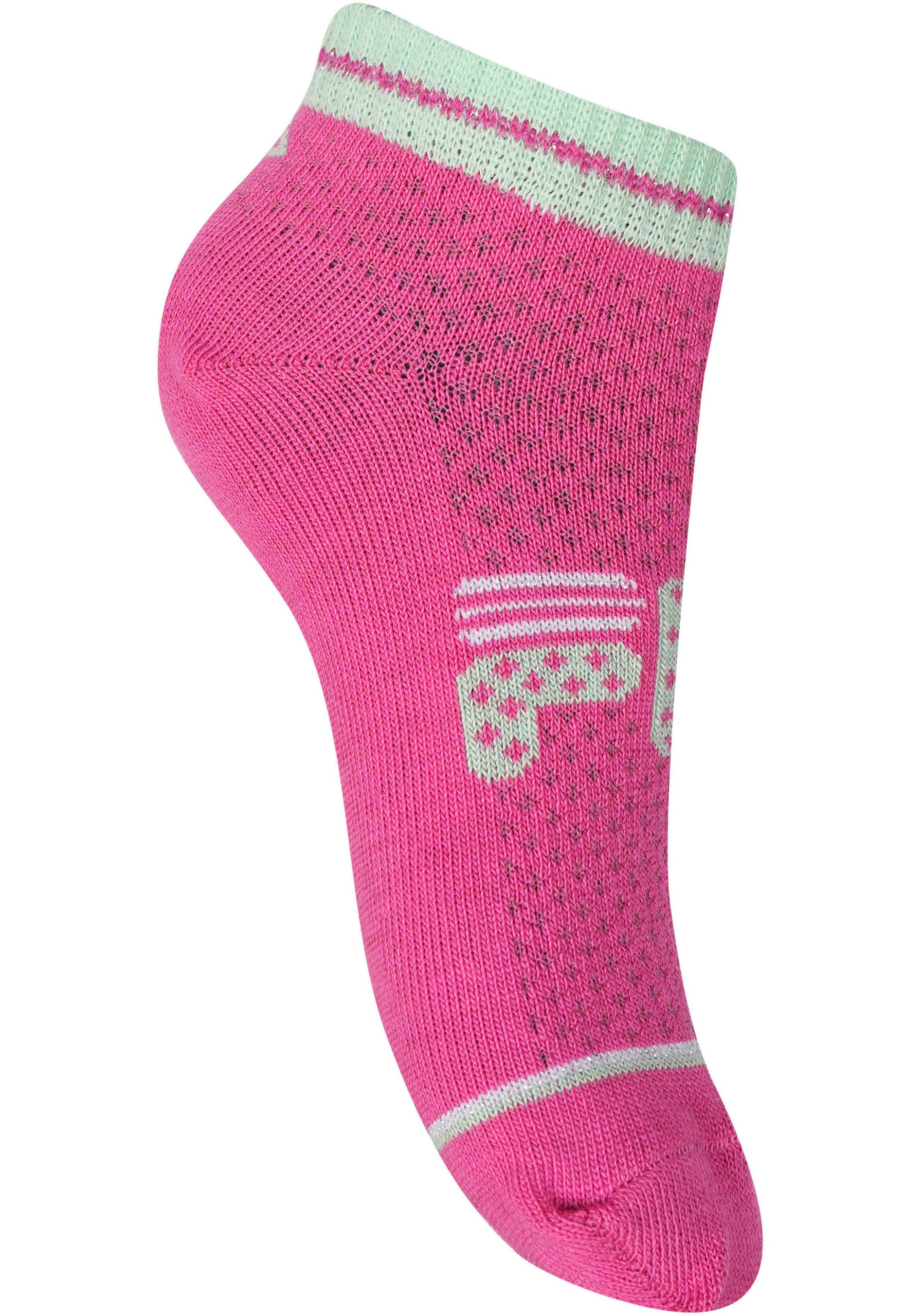 Fila Freizeitsocken »JUNIOR GIRL INVISIBLE SOCKS« 6 Stk. tlg. mit elastischem Bündchen