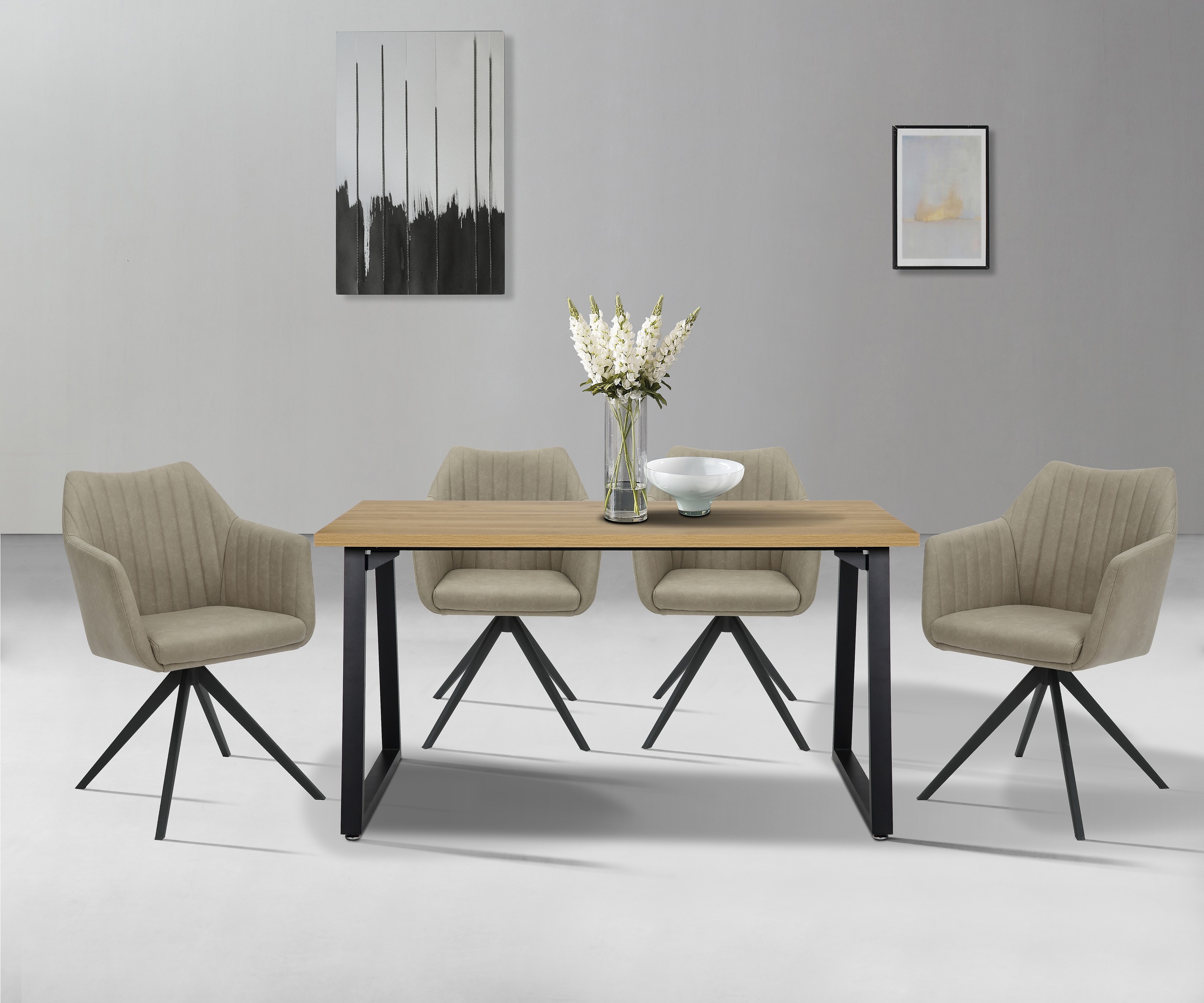 Home affaire Esstisch "Soyans, TOPSELLER, OTTOs Choice" modernes Kufen Gest günstig online kaufen