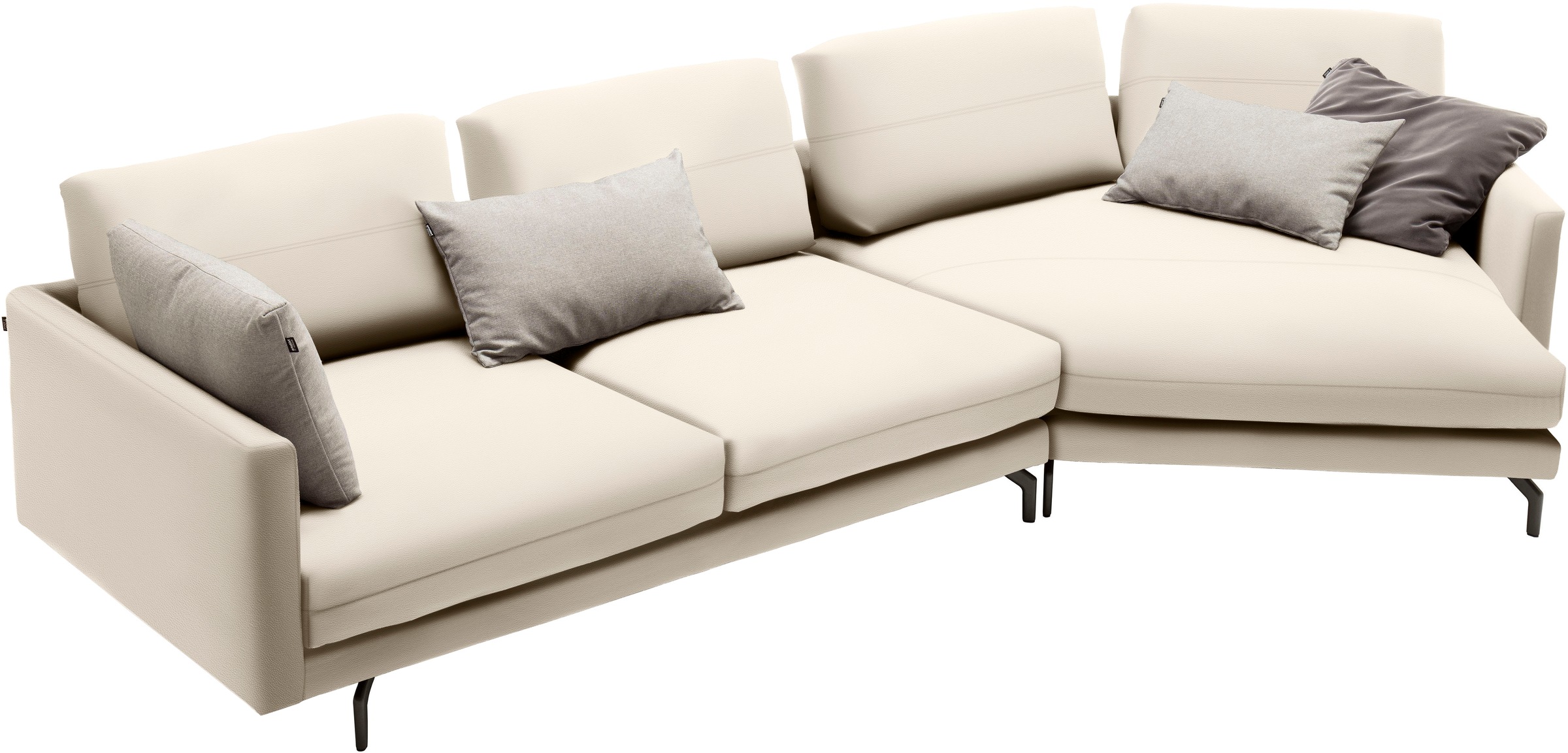 Creation BY ROLF BENZ Wohnlandschaft »CR.414«, Wahlweise aus Leder oder Chenille