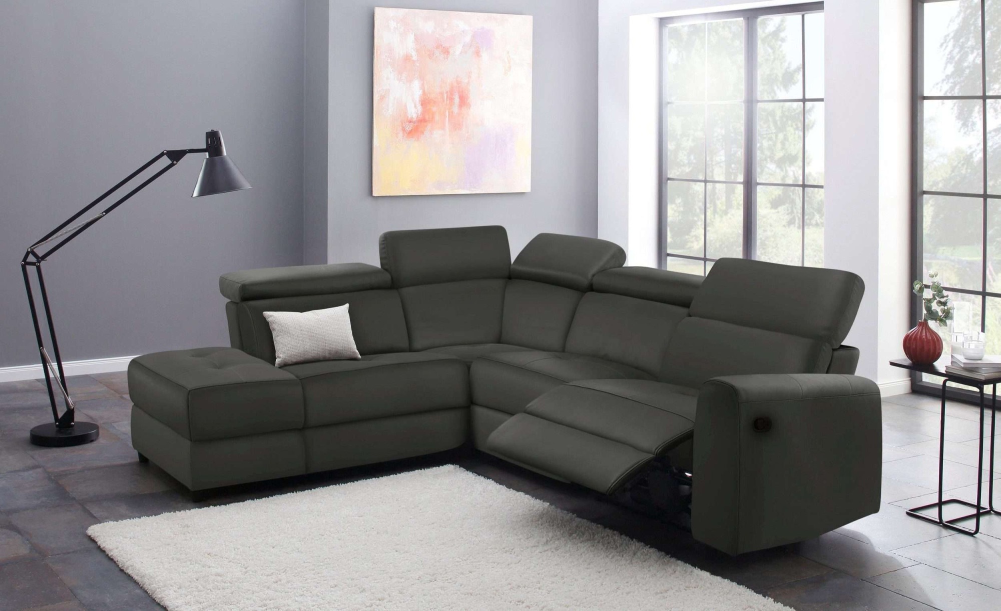 Home affaire Ecksofa »Sentrano, L-Form,«, 273 cm, man. o. elektr. Relaxfunk günstig online kaufen