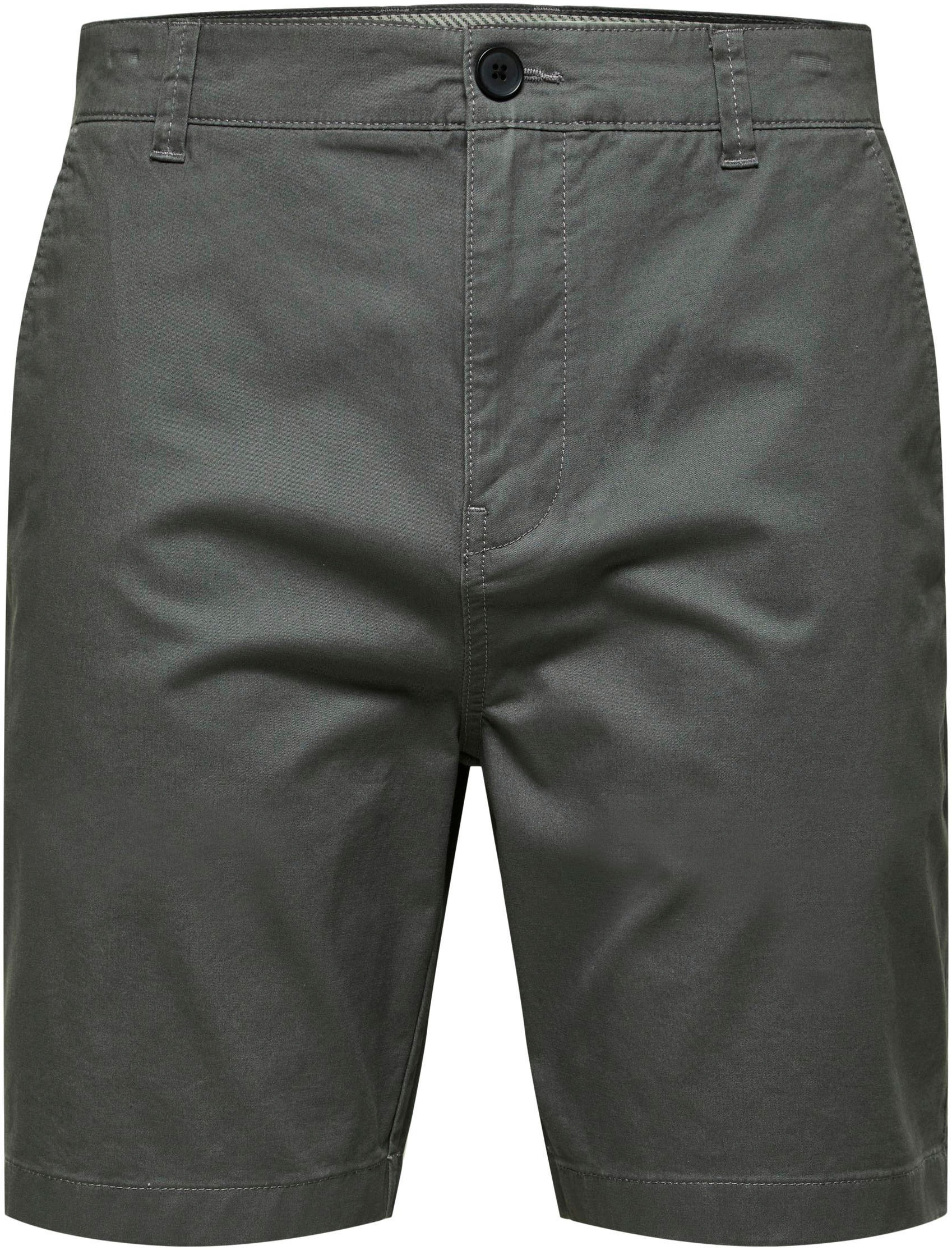 5. Bild von SELECTED HOMME Chinoshorts »SLHCOMFORT-HOMME FLEX SHORTS W NOOS«, unifarben