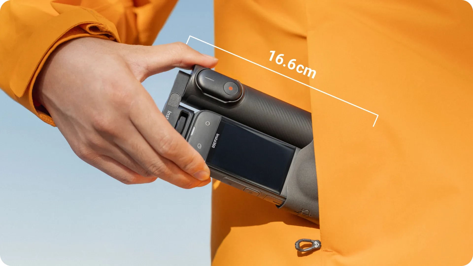 Insta360 Handstativ »Fernbedienungs-Kit für den 2-in-1 Selfie-Stick (1/4"-Halterung)«