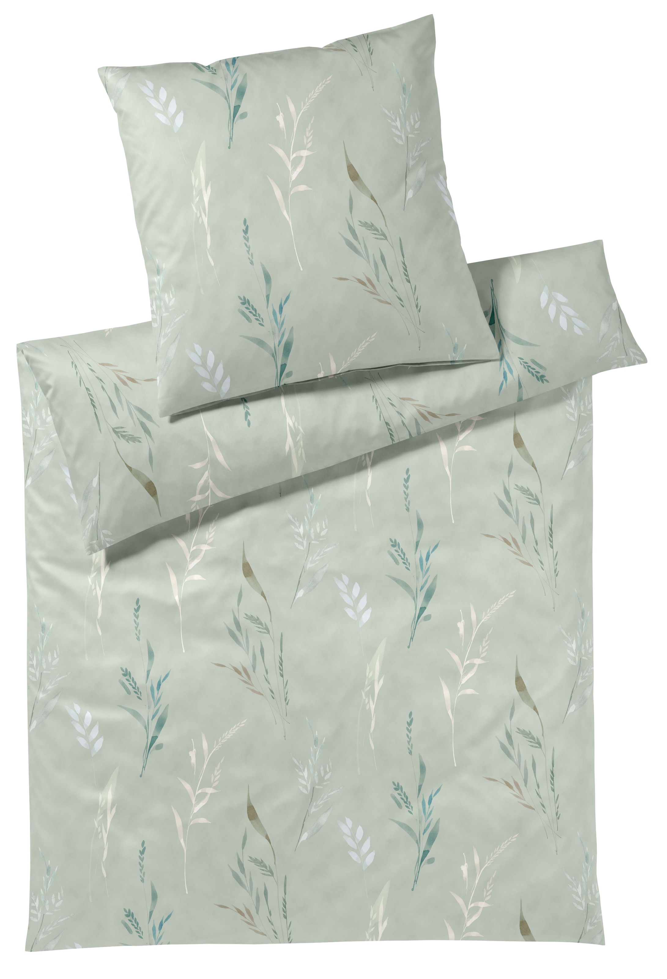 Elegante Bettwäsche »Ensemble« 2 Stk. tlg. angenehmes Hautgefühl günstig online kaufen
