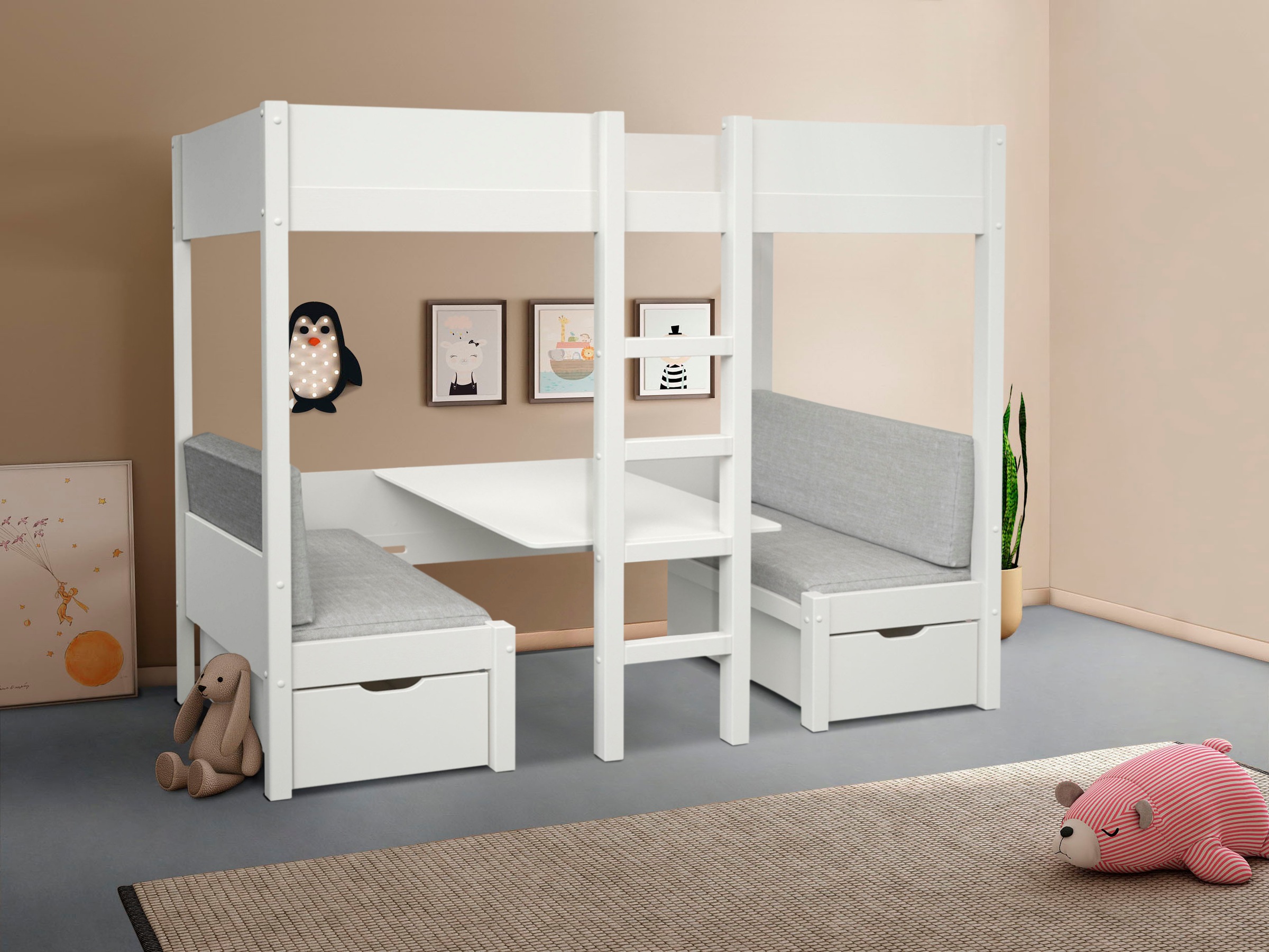 OTTO home Etagenbett »Stockbett "TIPO", Topseller! Inklusive unterer Auflag günstig online kaufen