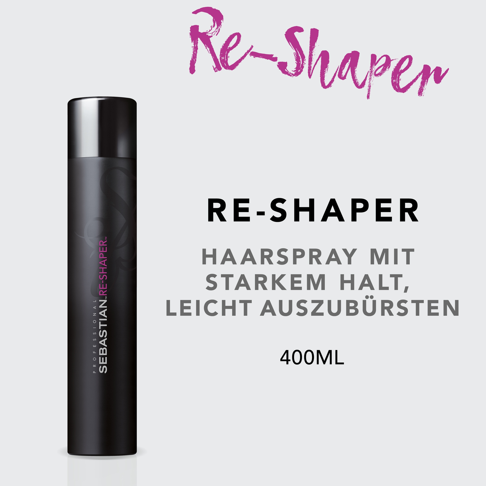 Sebastian Professional Haarpflege-Spray »Re-Shaper« starker Halt, leicht ausbürstbar, flexibler Look