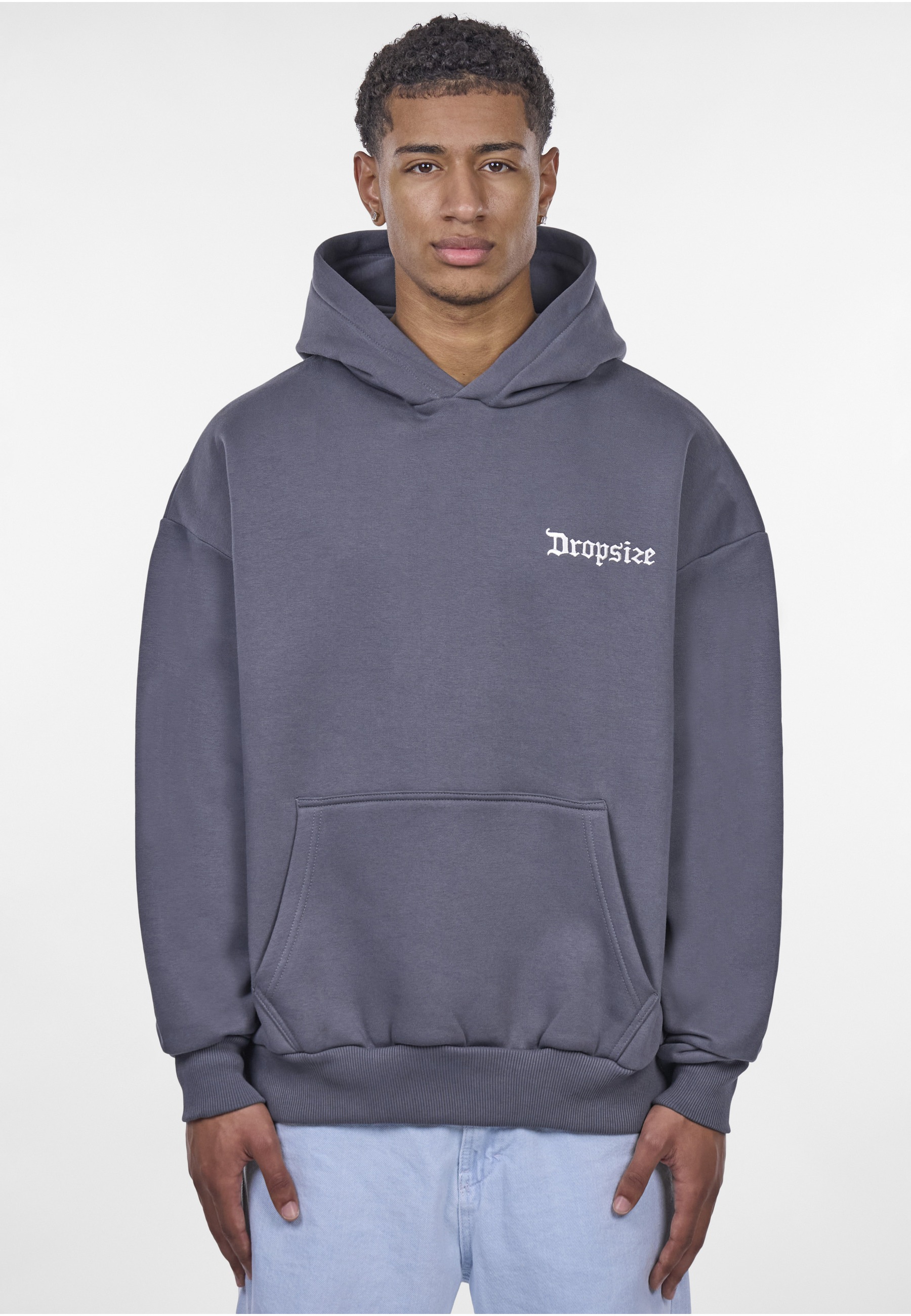 Dropsize Kapuzenpullover »Dropsize HEAVY OVERSIZE EMBO HOODIE« 1 Stk.
