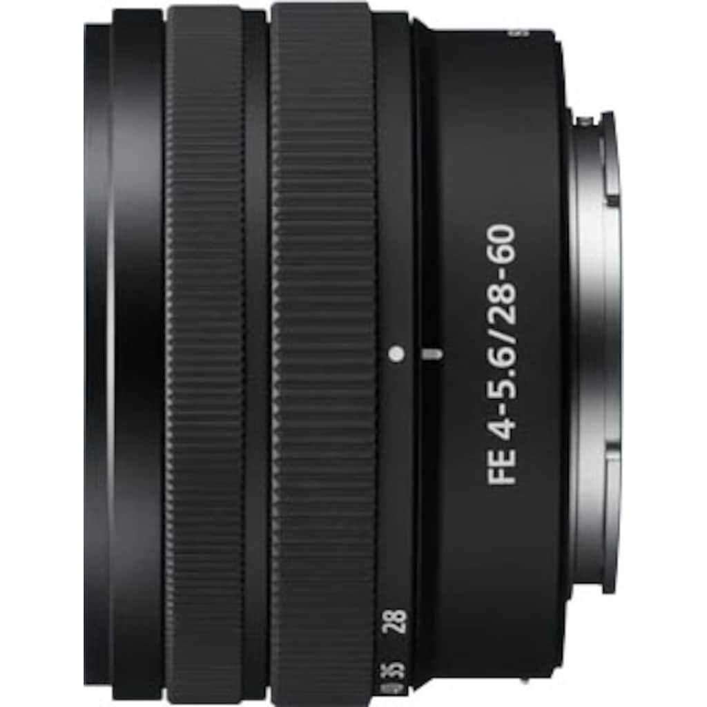 Sony Objektiv »SEL 28–60mm FE4–5.6«