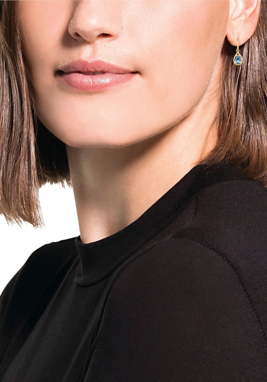 Amor Paar Ohrhänger »2021569« Made in Germany - mit Zirkonia (synth.)