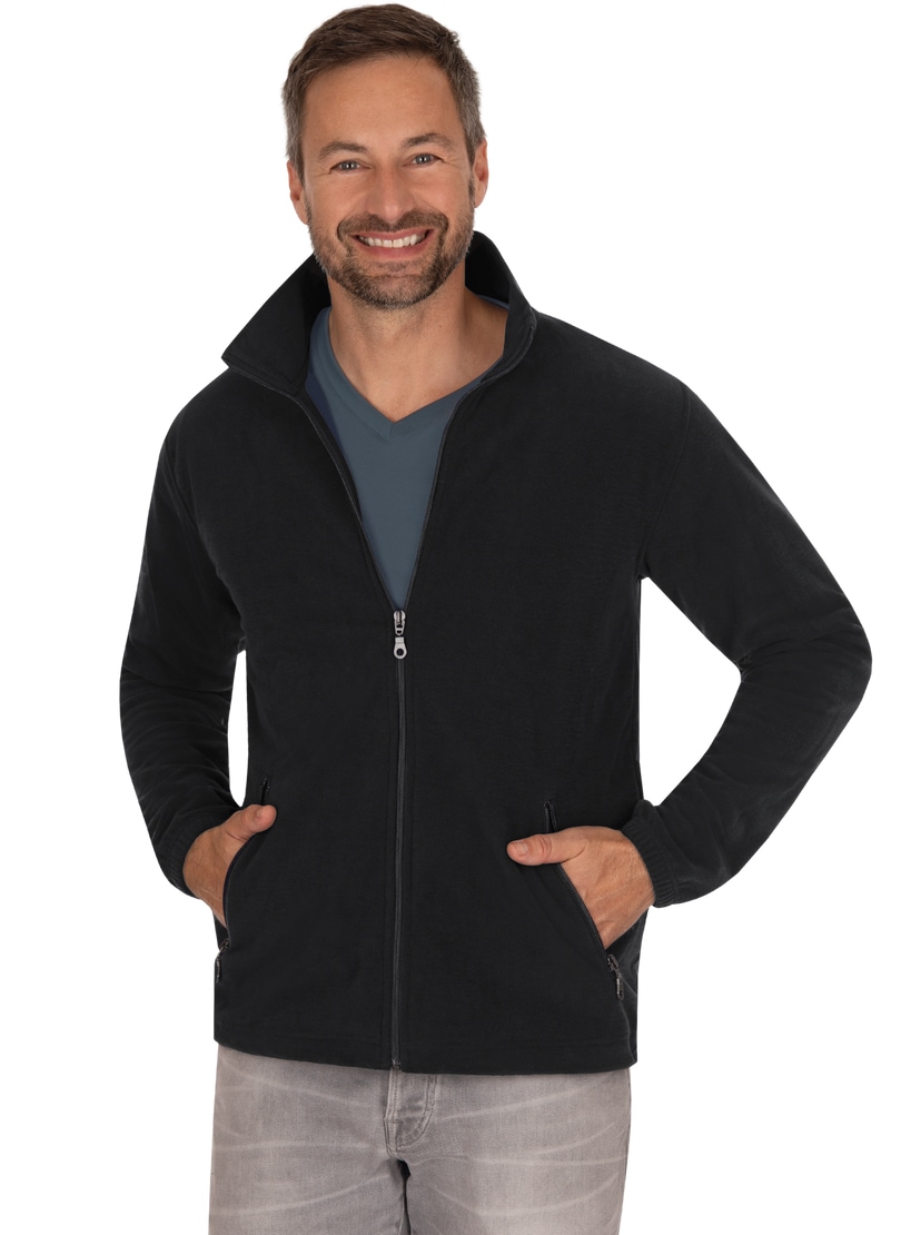 Trigema Fleecejacke »TRIGEMA Fleecejacke«, (1 St.)