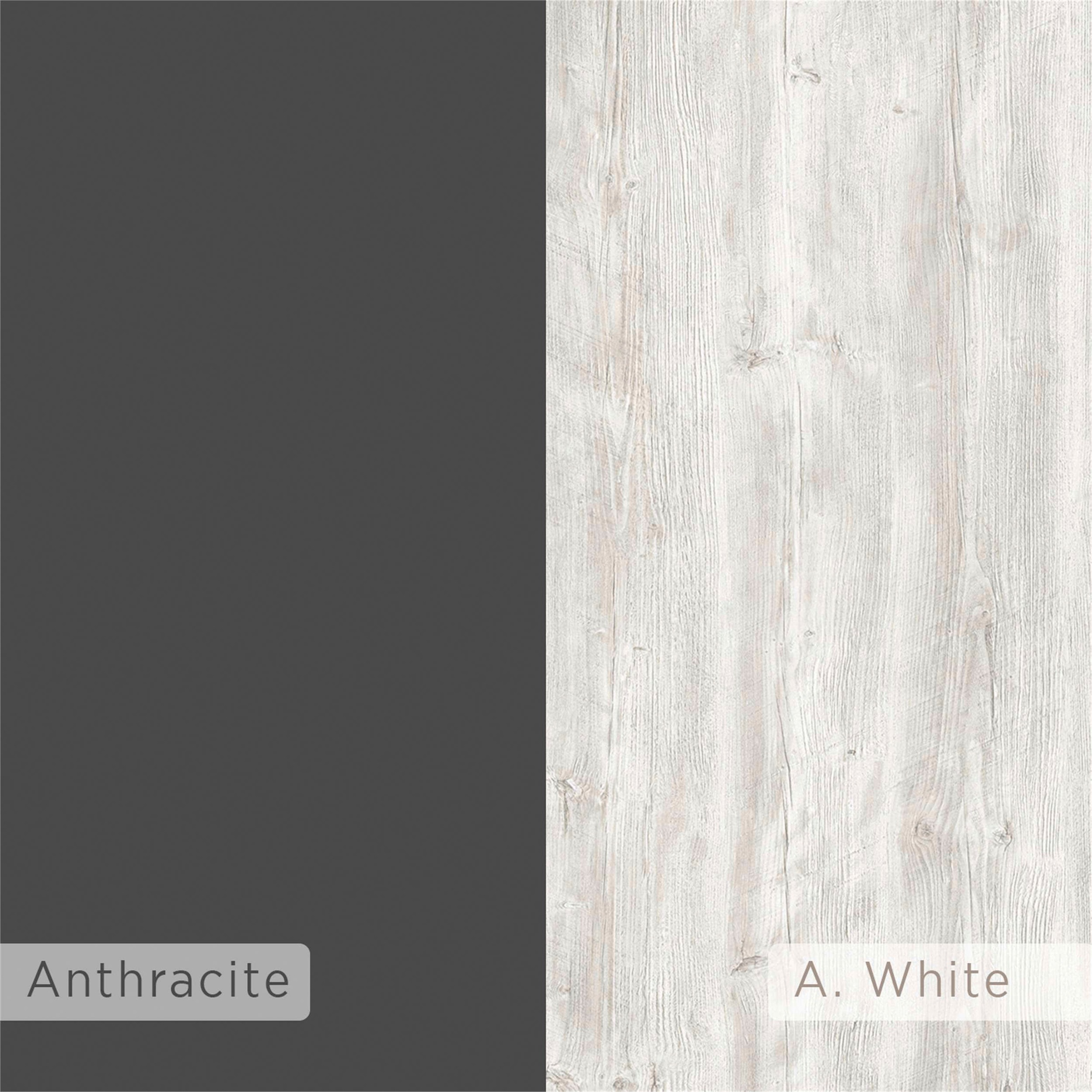 Decortie Schreibtisch »COWORK SCHREIBTISCH«, (Packung, 1 St.), Leichte Montage, Lagerung, Platzsparend