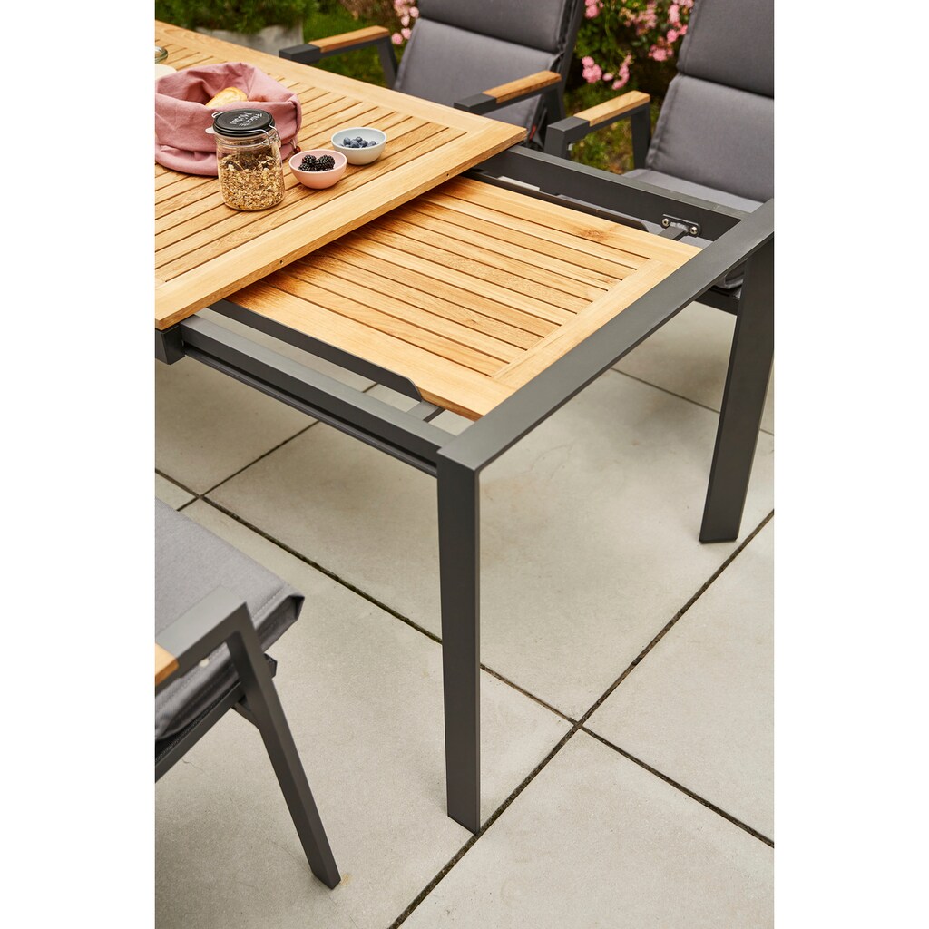 Siena Garden Garten-Essgruppe »Savona / Zurigo«, (Set, 7 tlg.)