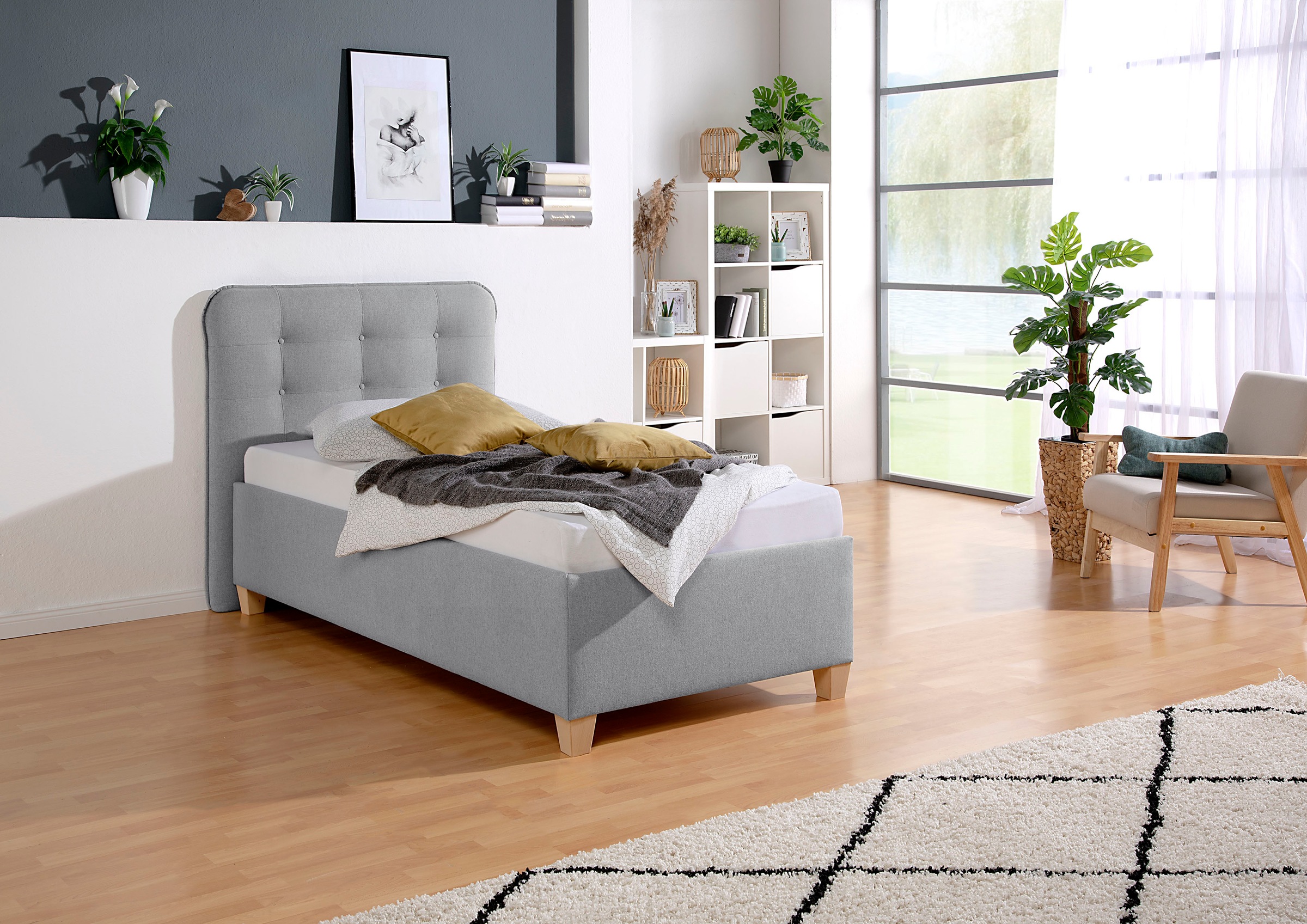 Maintal Polsterbett inklusive Bettkasten günstig online kaufen