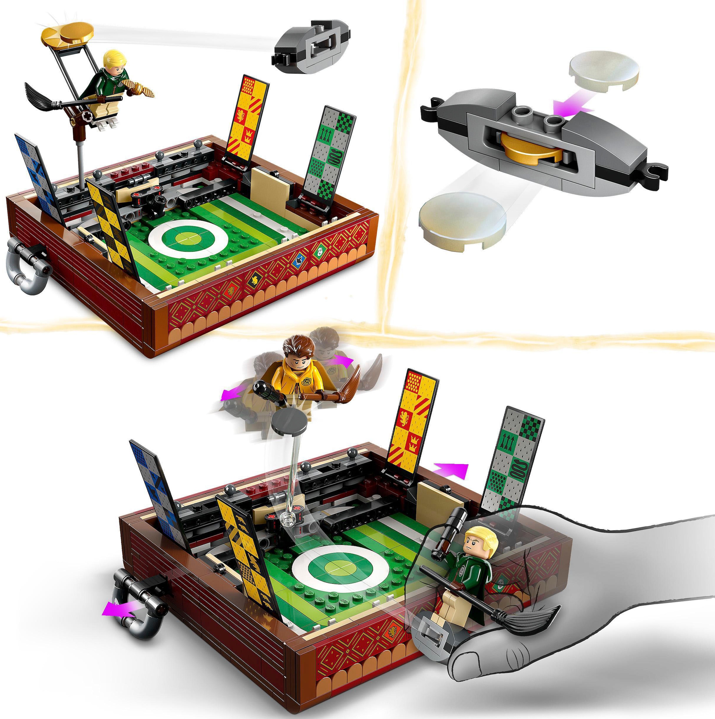 LEGO® Konstruktionsspielsteine »Quidditch Koffer (76416), LEGO® Harry Potter«, (599 St.), Made in Europe