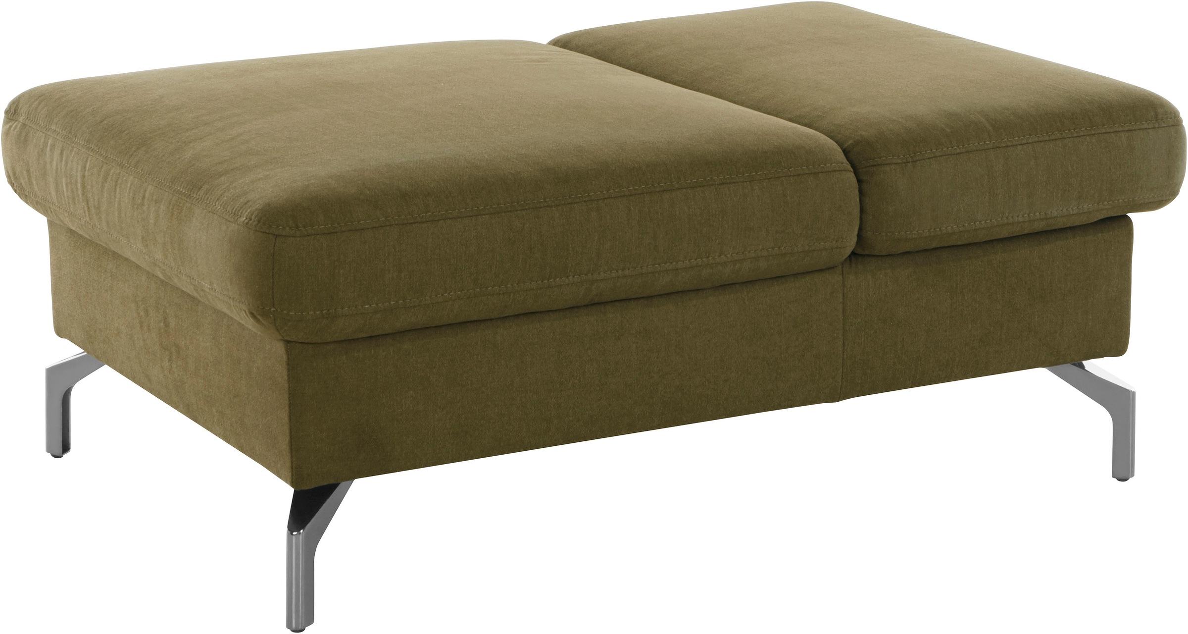 sit&more Hocker »Brisbane«, Fußhöhe 15 cm, mit Federkern und Klappfunktion günstig online kaufen