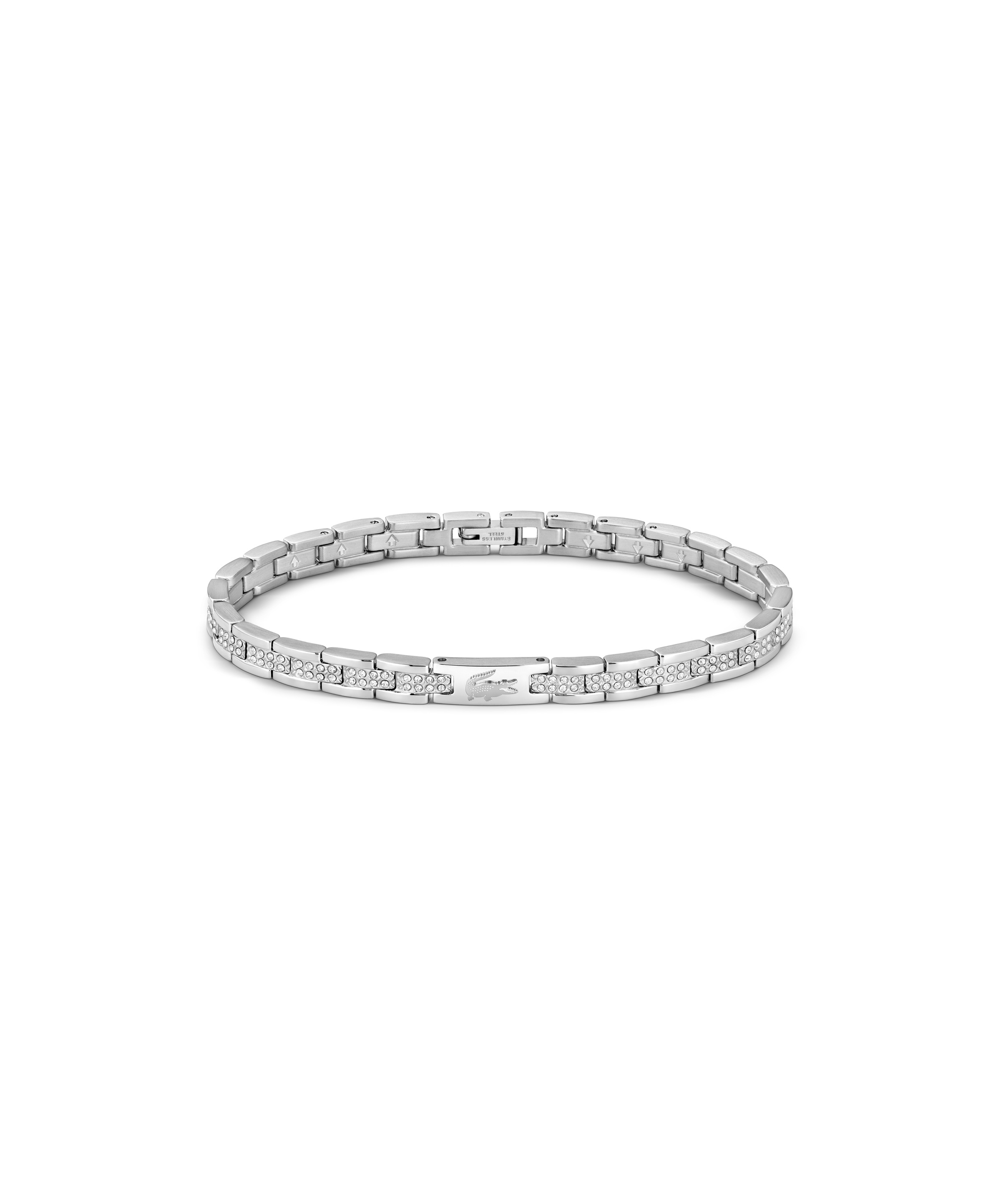 Lacoste Gliederarmband »METROPOLE« mit Glasstein
