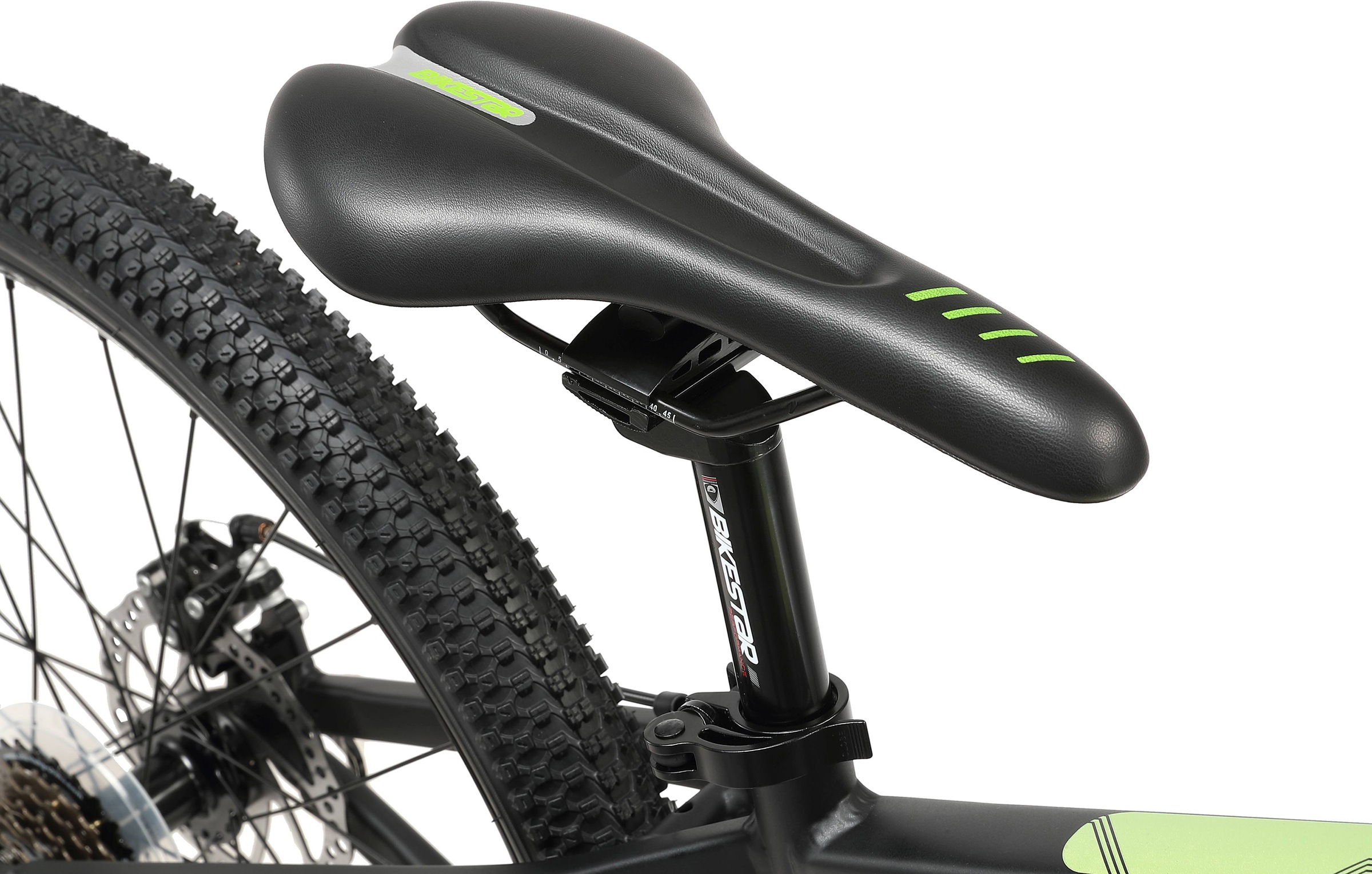 Bikestar Mountainbike, 21 Gang, Shimano, RD-TY300 Schaltwerk, Kettenschaltung, für Damen und Herren, Kettenschaltung