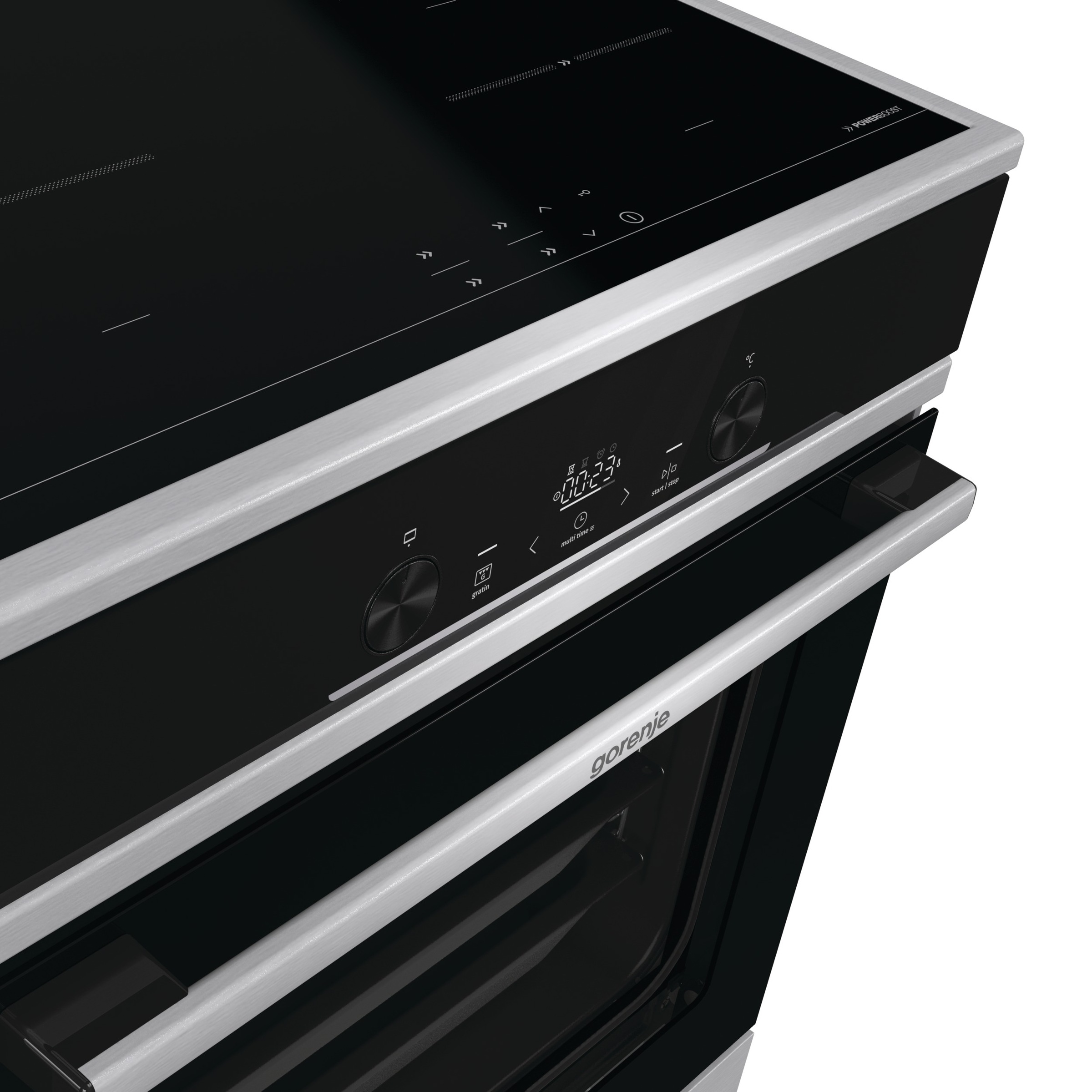 GORENJE Induktions-Standherd »GEIT6E81XPG«, Pyrolyse-Selbstreinigung, (1 St.)