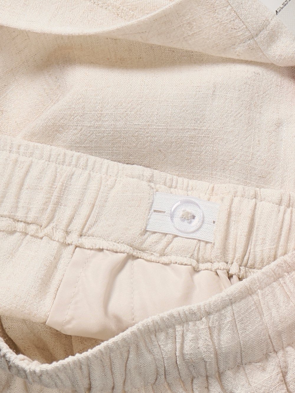 KIDS ONLY Shorts »KOGSIESTA PULL-UP LINEN BLEND SHORTS PNT«  in Leinenoptik