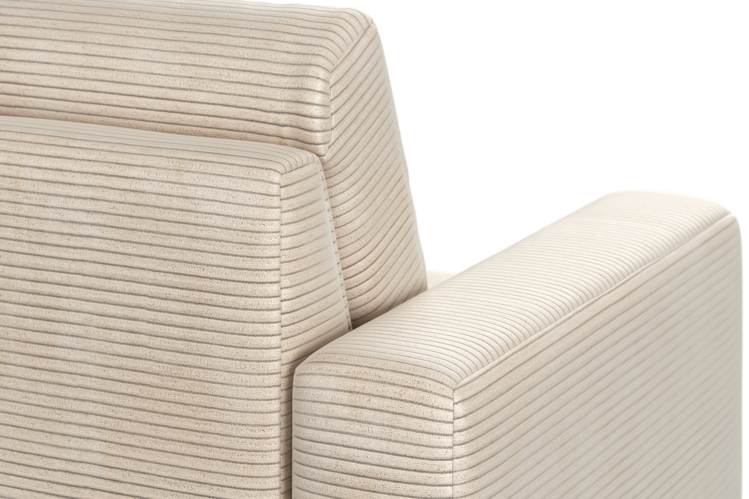 Home affaire Ecksofa »Summer L-Form«, mit Ottomane, mit oder ohne Bettfunktion und Bettkasten, Cord-Bezug