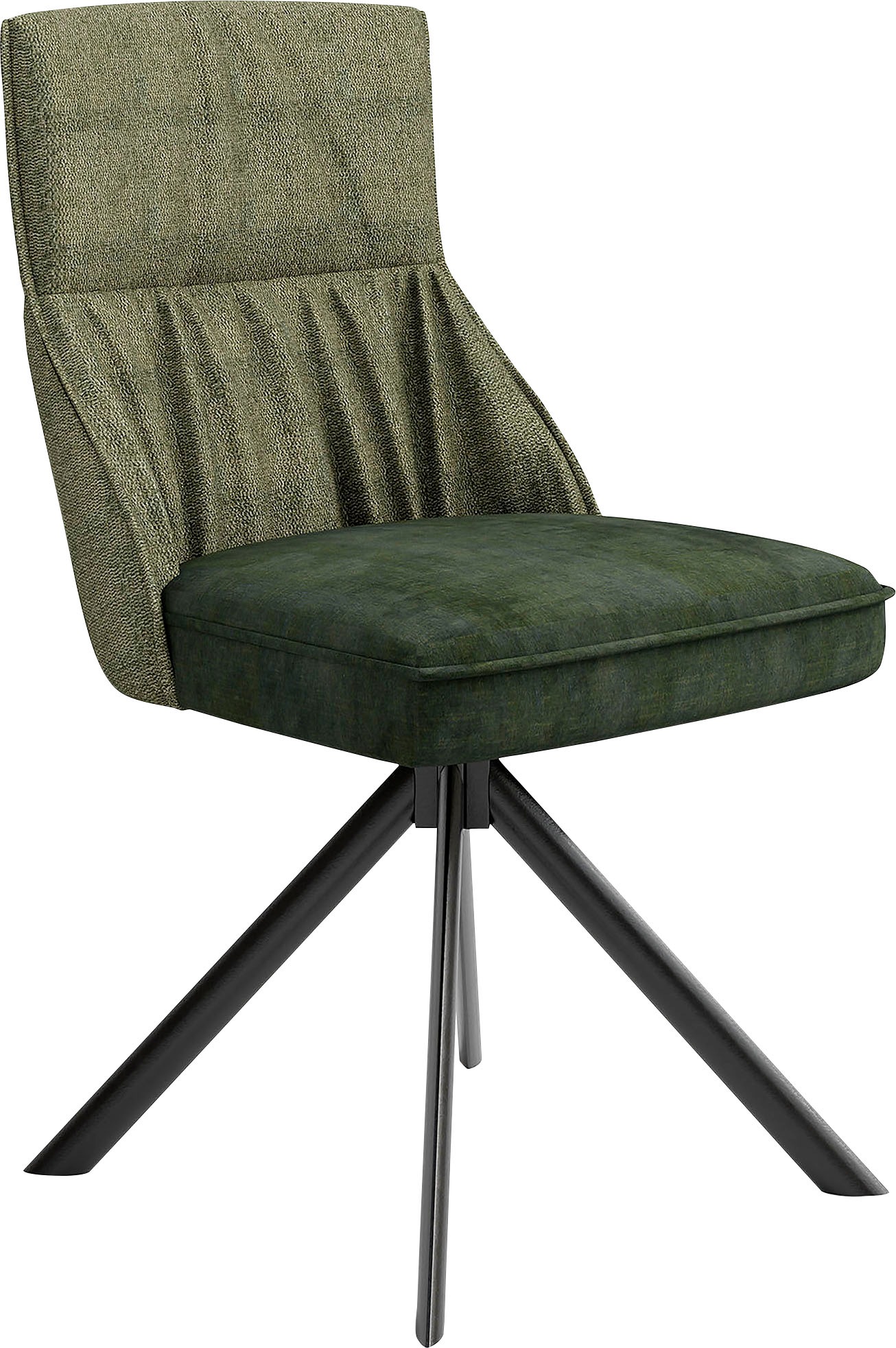 byLIVING Esszimmerstuhl »California«, (Set), 2 St., Samtstoff Velvet-Websto günstig online kaufen