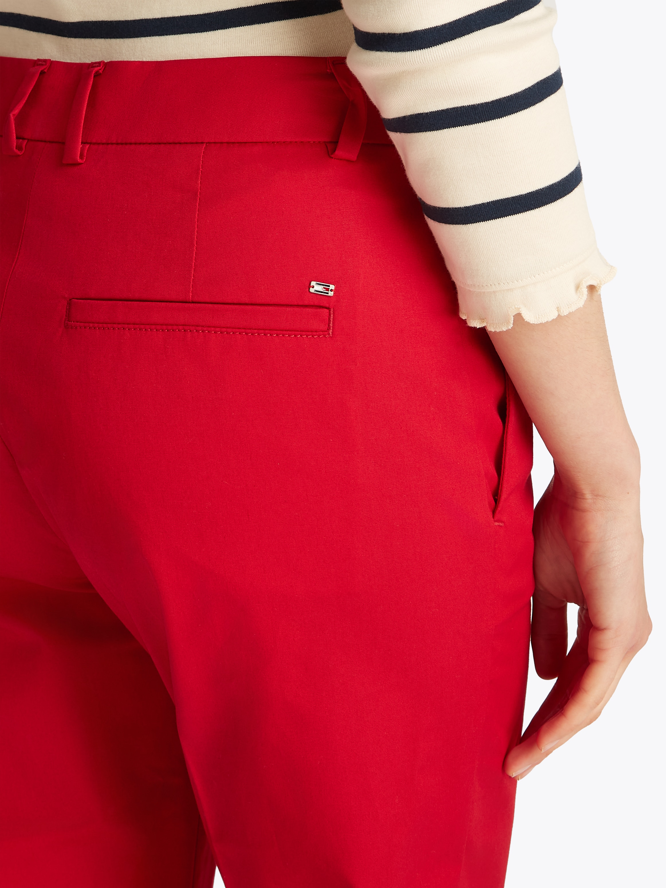 Tommy Hilfiger Chinohose, mit Bügelfalten