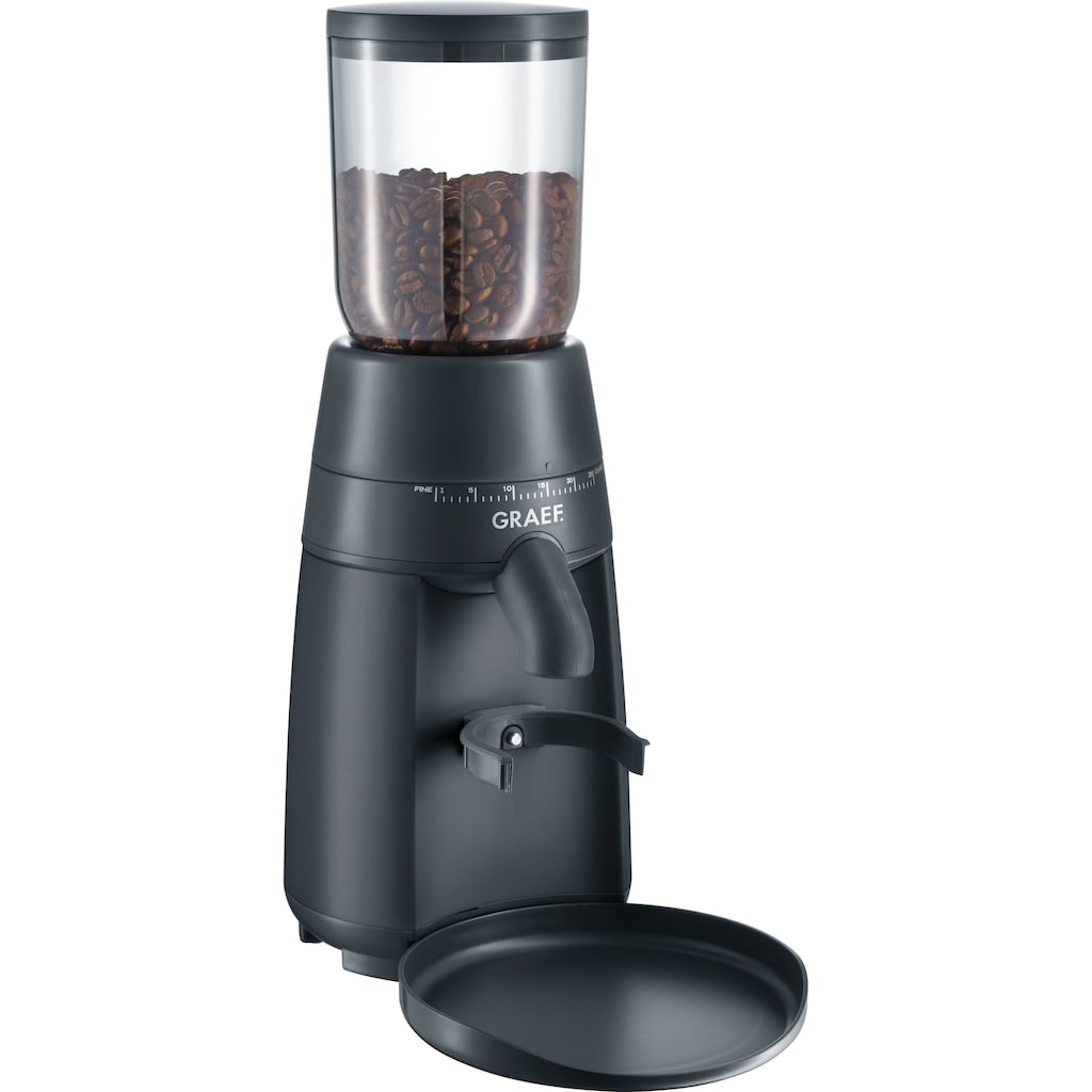 Graef Kaffeemühle »CM 702«, 128 W, Kegelmahlwerk, 250 g Bohnenbehälter