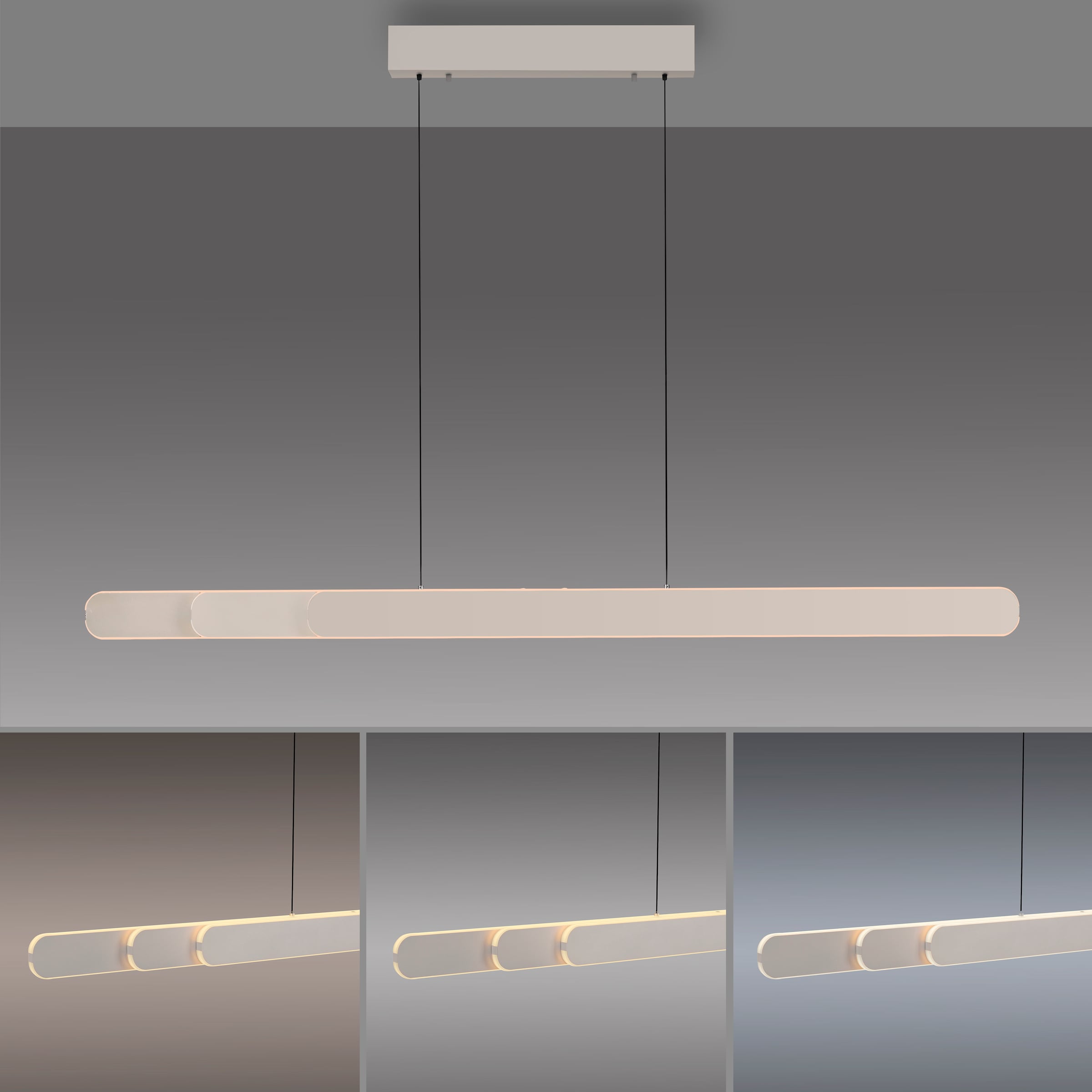 SCHÖNER WOHNEN-Kollektion LED Pendelleuchte »ADRIANA ROUND« LED-Board 1 Stk. warmweiß - kaltweiß SCHÖNER WOHNEN Kollektion, Touchdimmer, Comfort-Lift, Memoryfunktion