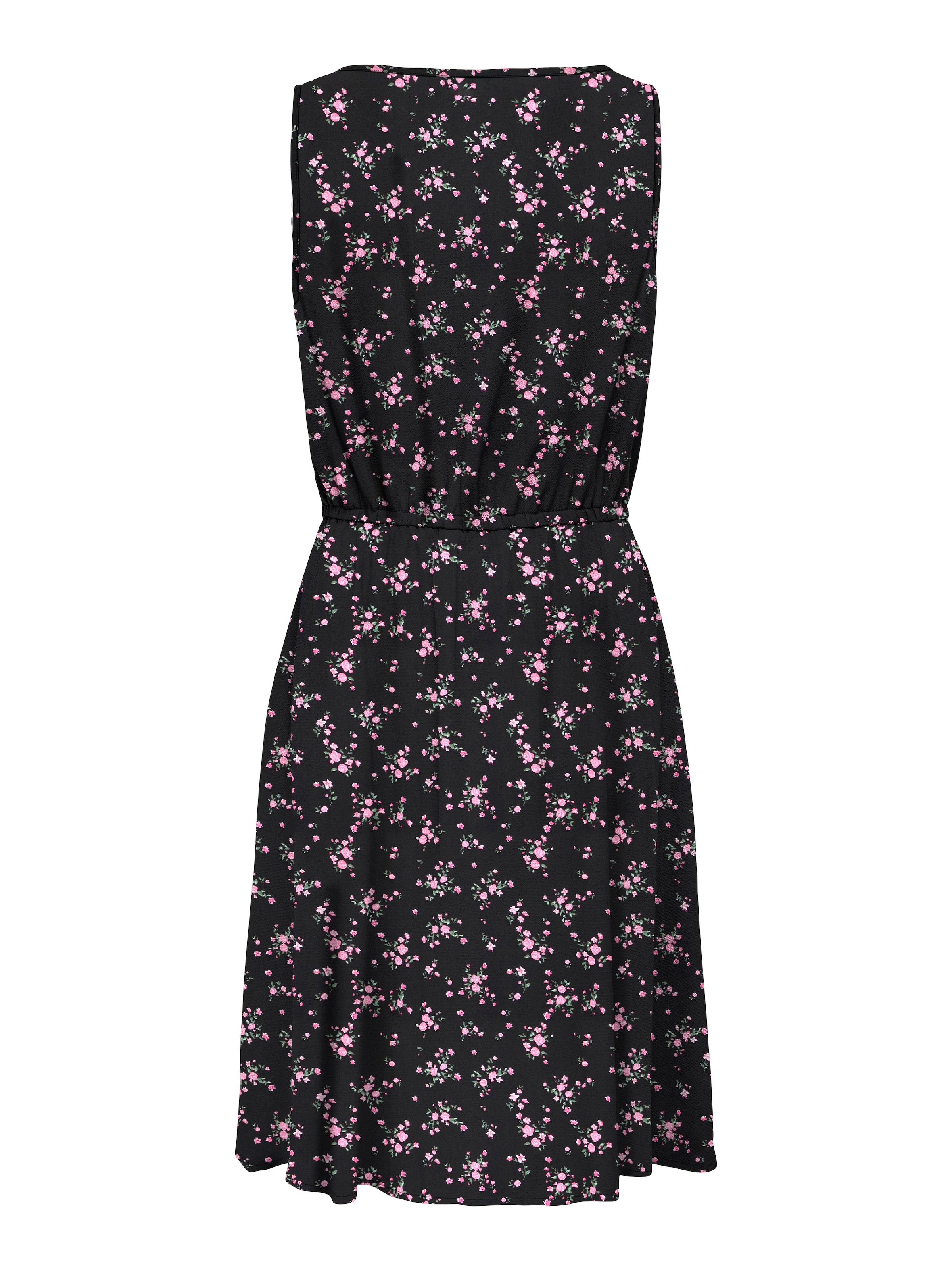 ONLY Sommerkleid »ONLNOVA LIFE S/L SARA DRESS« Viskose, regular fit, Rundhals