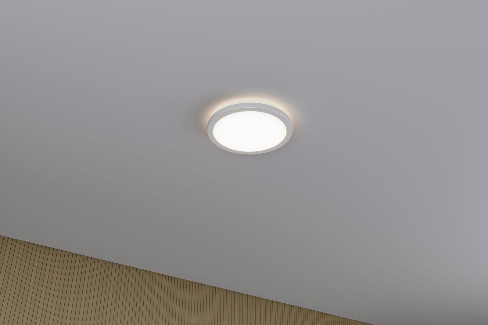 Paulmann LED Panel »LED Panel Atria Shine Backlight IP44 rund 190mm 11,2W 850lm 4000K«, 1 flammig