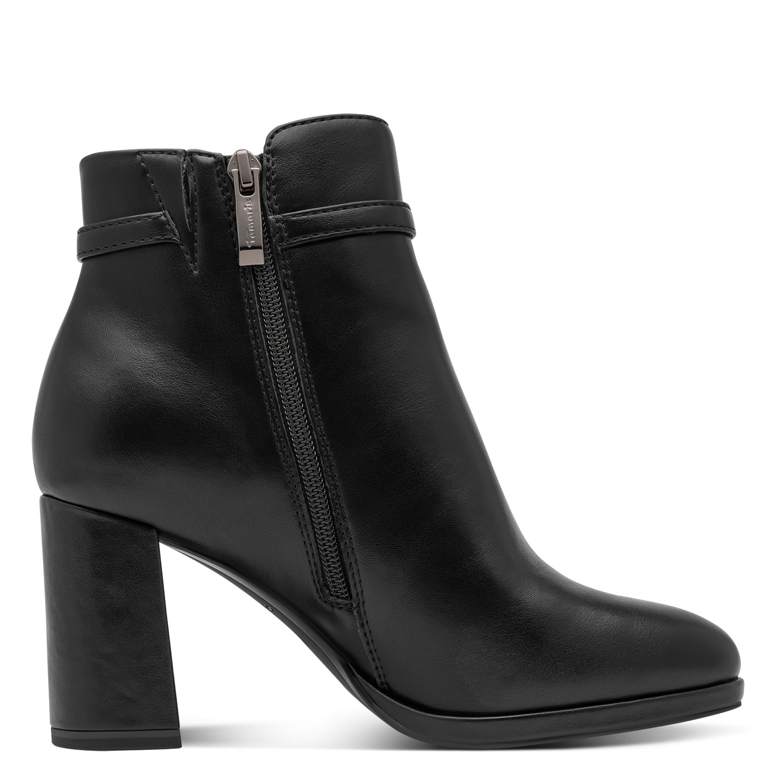 Tamaris Ankleboots  Stiefelette mit Zierschnalle, in veganer Verarbeitung