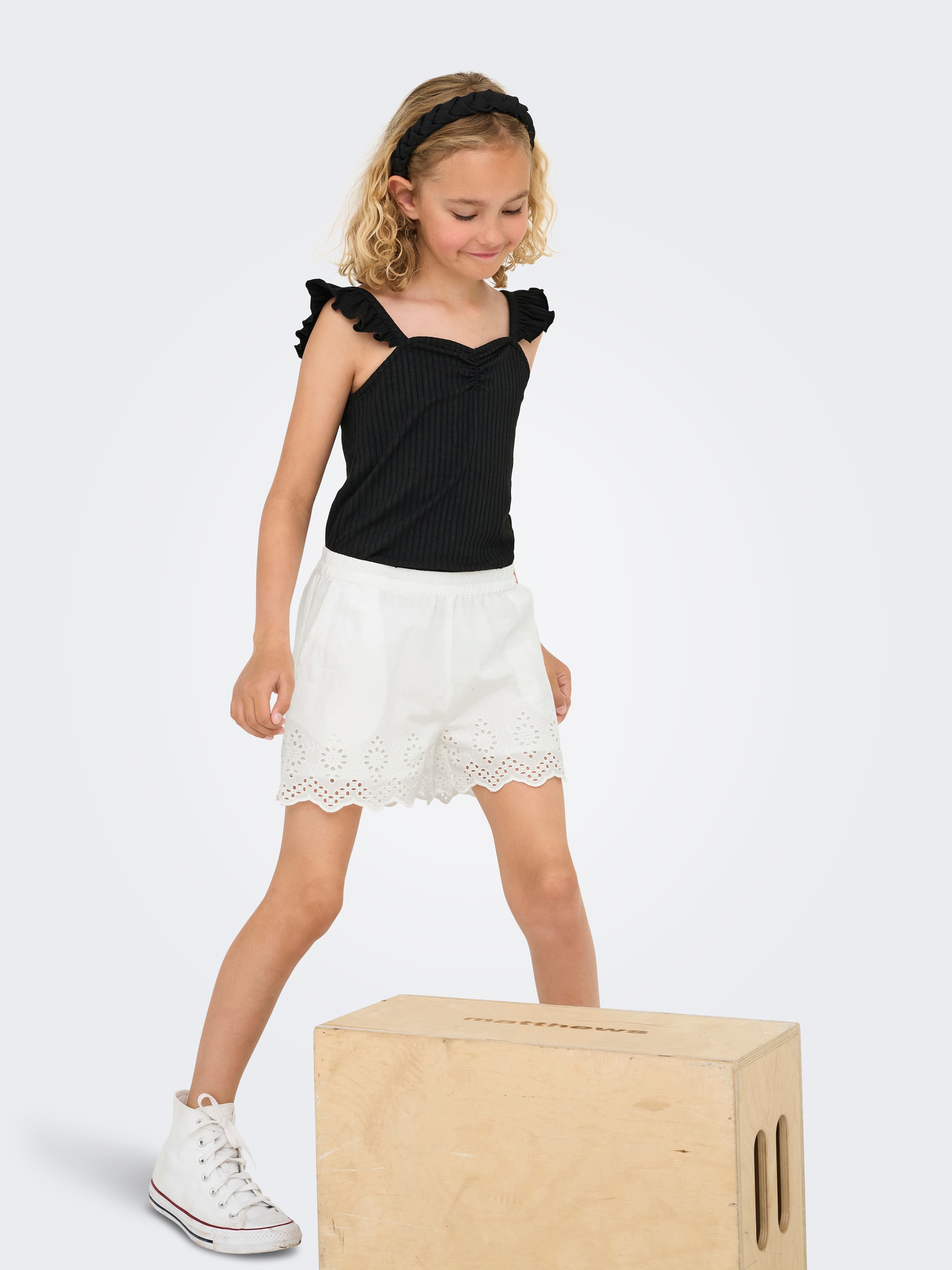 KIDS ONLY Shorts »KOGLOU LIFE EMB SHORTS WVN«