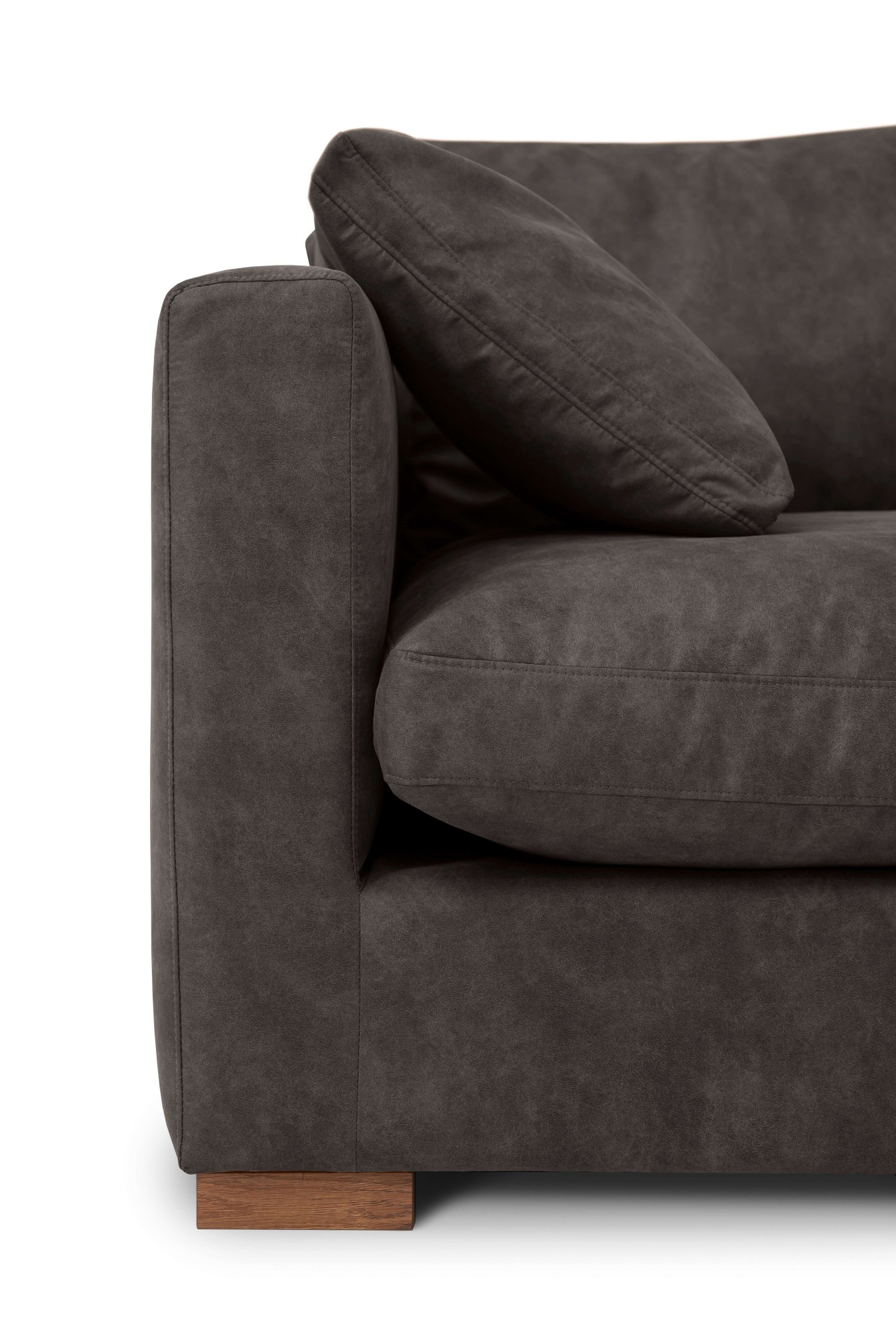 Home affaire Ecksofa »Coray«, Breite 266 cm, extra weich und kuschelig, mit Federn und Daunen