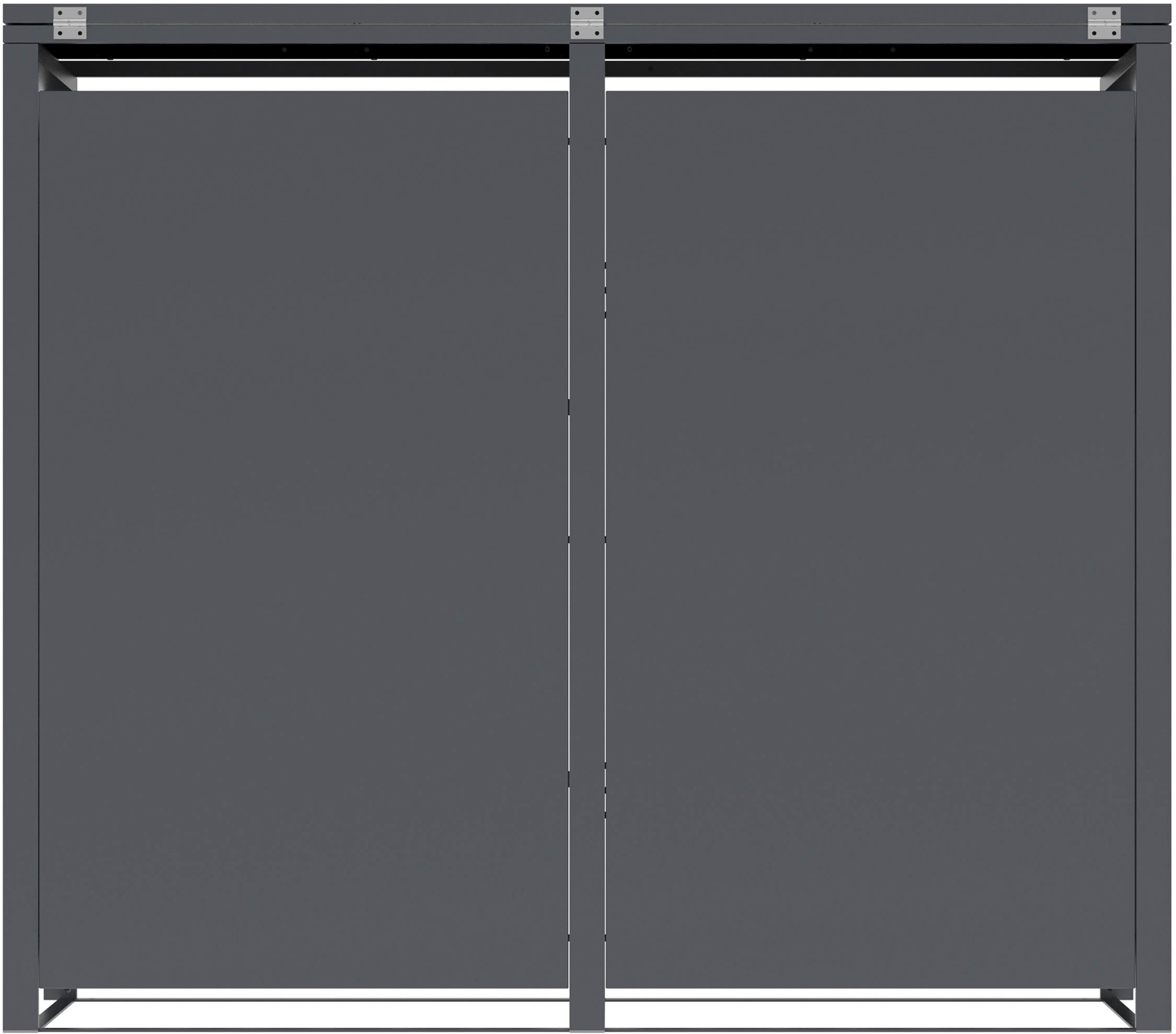 WESTMANN Mülltonnenbox »Varius 2« BxTxH: 132x80x116 cm, für 2x240 L Mülltonnen