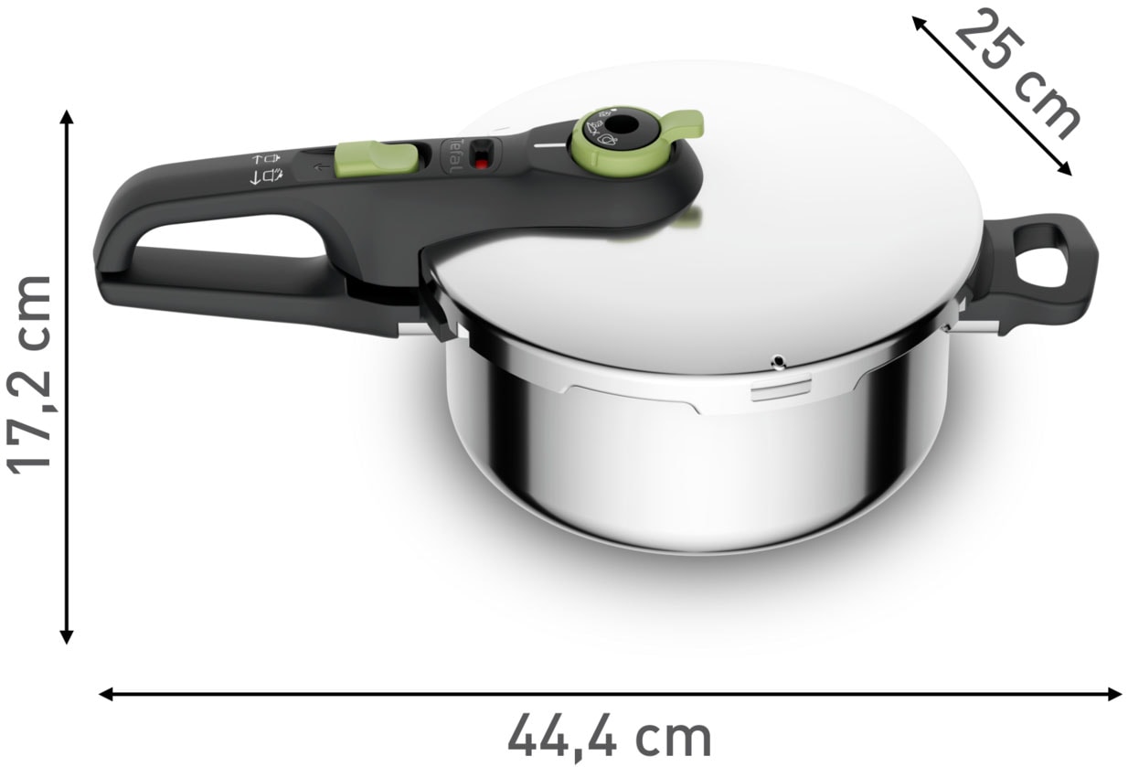 Tefal Schnellkochtopf »Secure Trendy« 1 Stk. tlg. Edelstahl