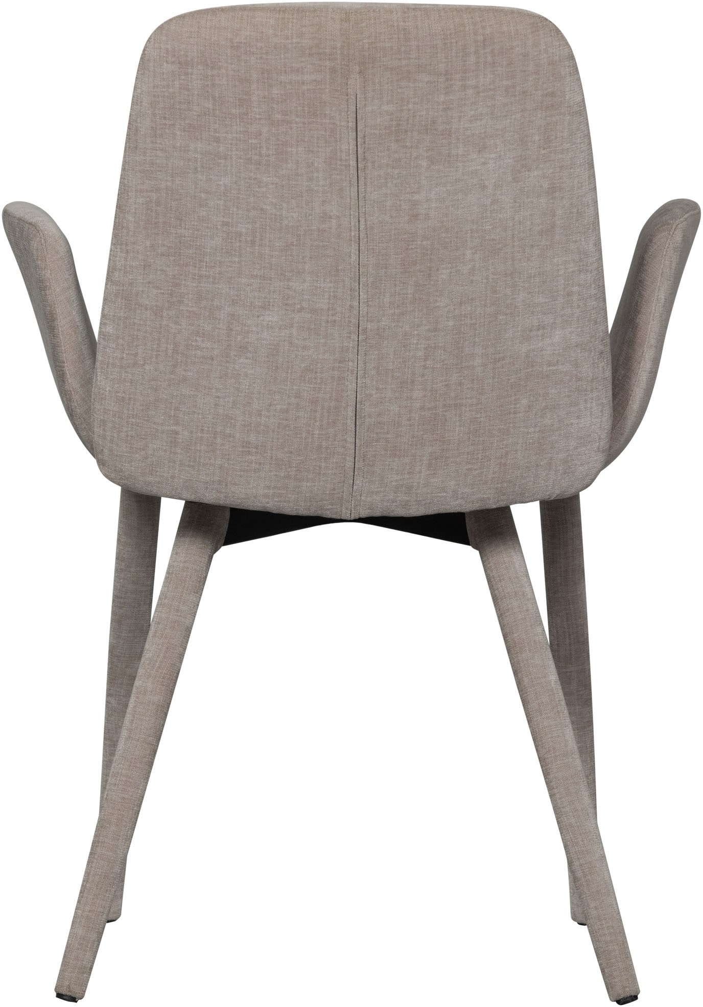 WOOOD Esszimmerstuhl »Curve«, (Set), 2 St., mit gepolsterten Beinen, Höhe 83 cm