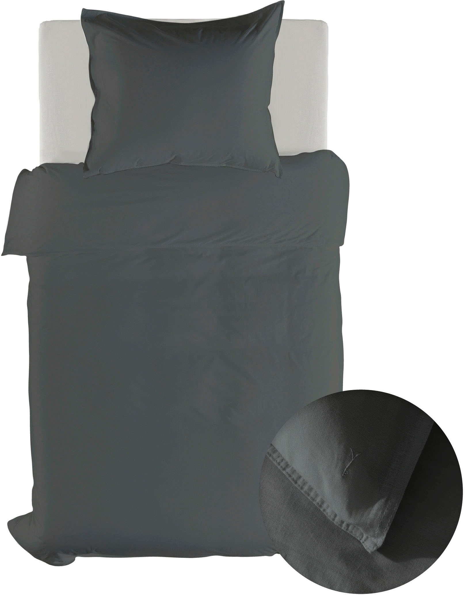 YELLOW Bettwäsche »Suite-Saint-Tropez« 2 tlg. Bettwäsche aus 55% Leinen und günstig online kaufen