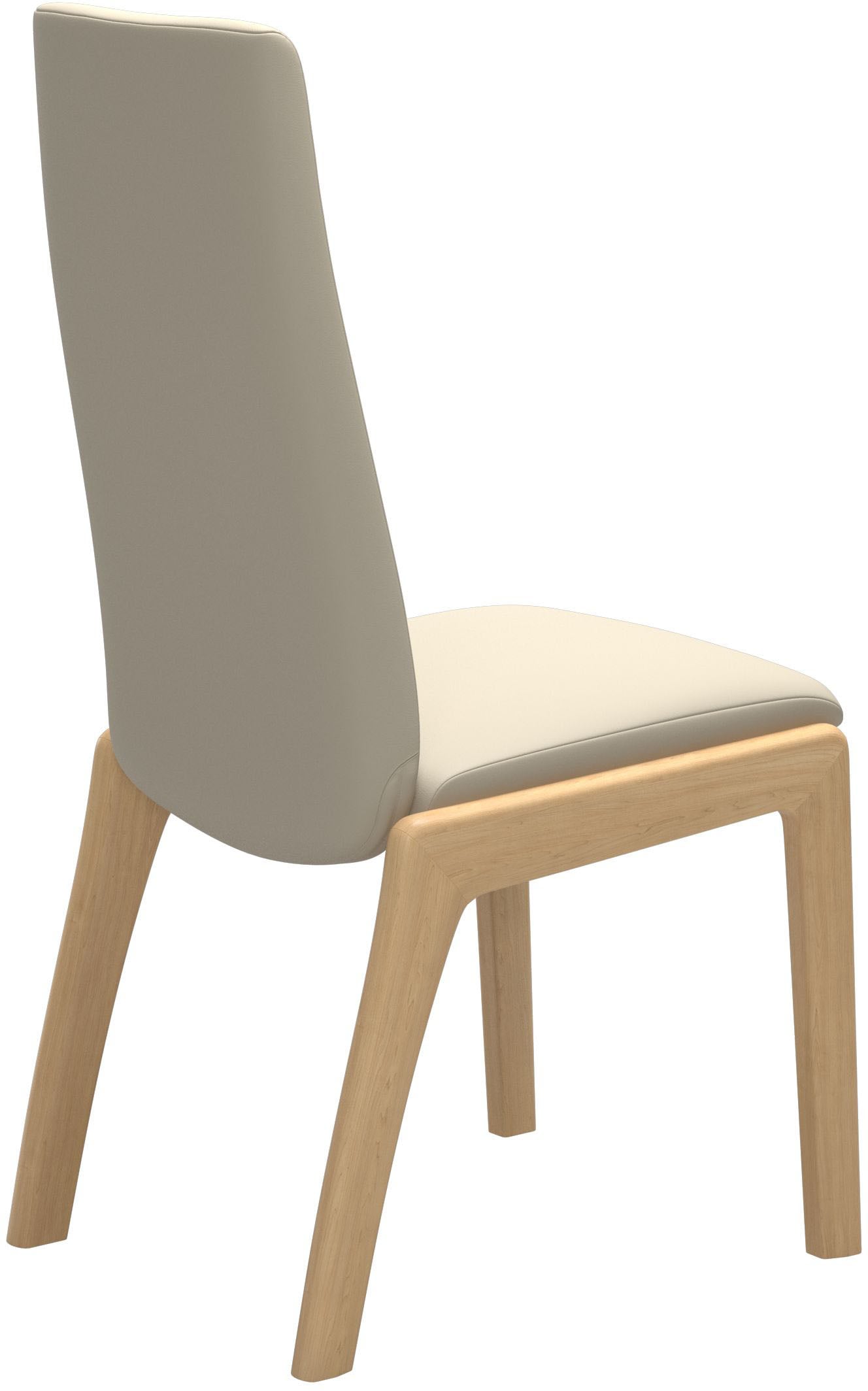 Stressless® Polsterstuhl »Laurel«, Leder BATICK, High Back, Größe M, mit abgerundeten Beinen in Eiche natur