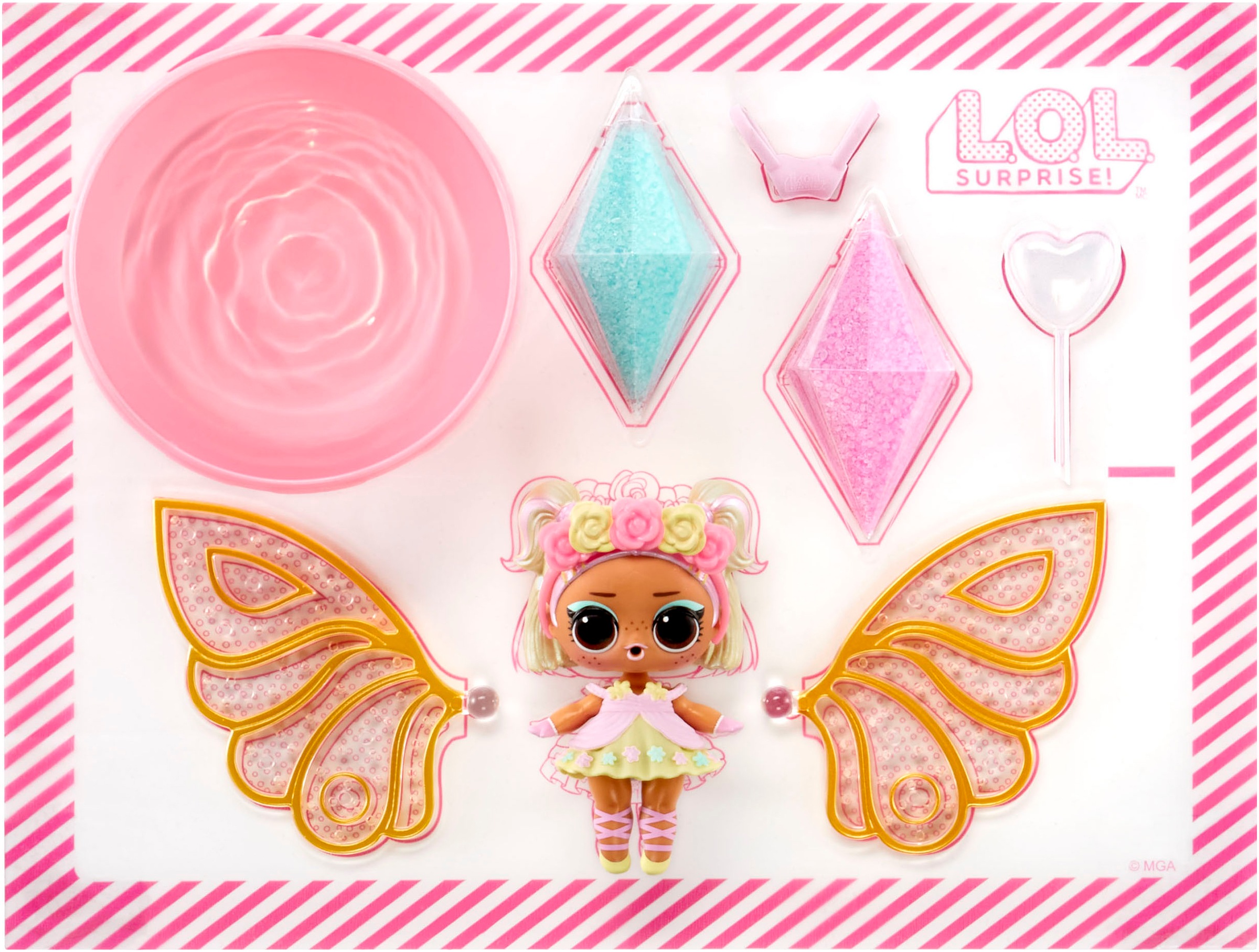 L.O.L. SURPRISE! Anziehpuppe »L.O.L. Surprise Fairy Tots Asst in PDQ«, sortierte Lieferung