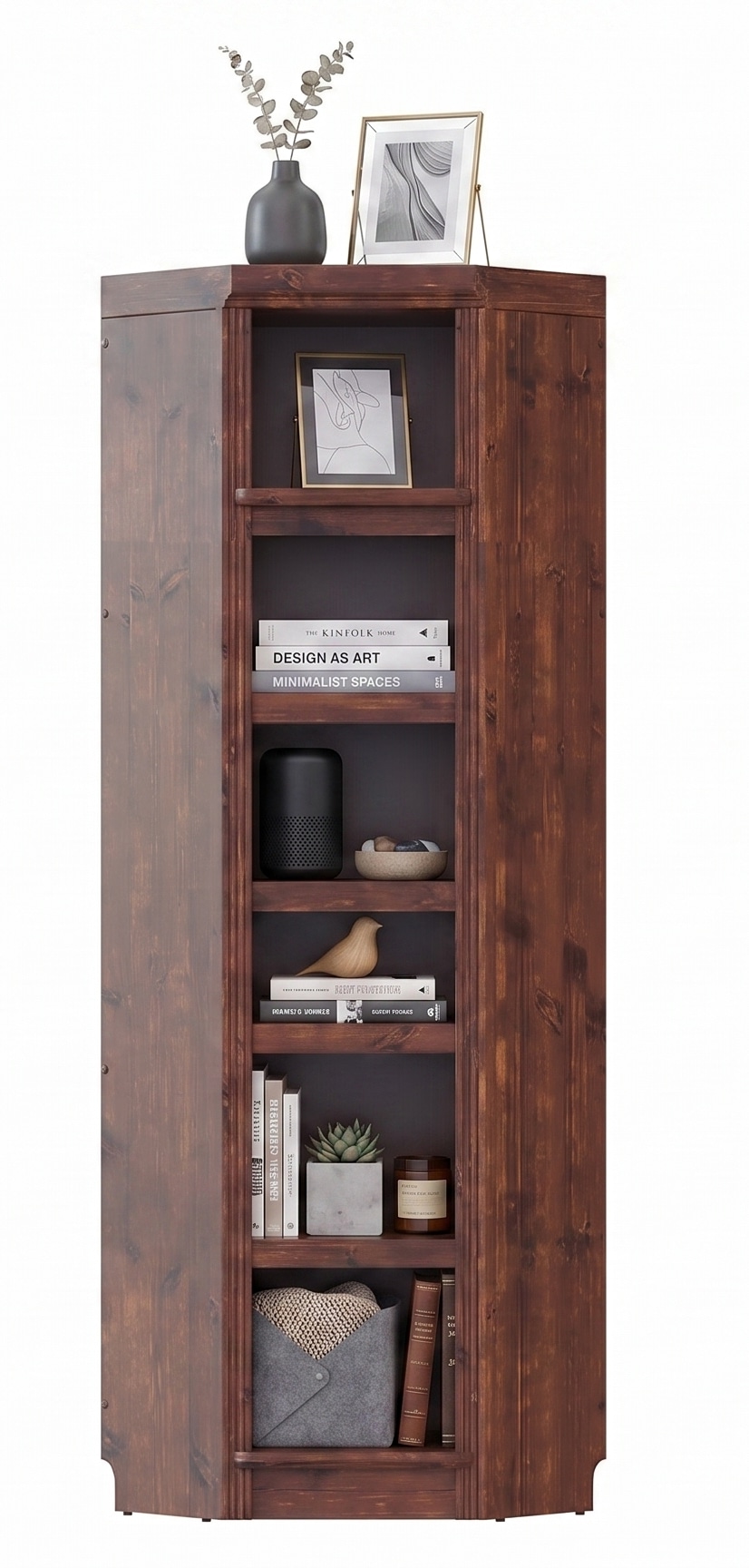 OTTO home Eckregal »Soeren Regal Höhe 220 cm, massive Kiefer, FSC®-zertifiziert« passend für Regale Soeren mit einer Tiefe von 29 cm