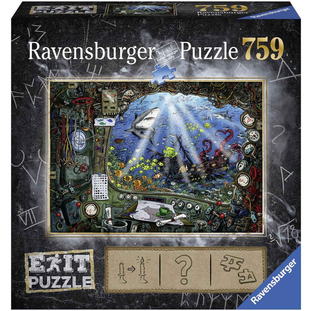 Ravensburger Puzzle »EXIT, 4: Im U-Boot«