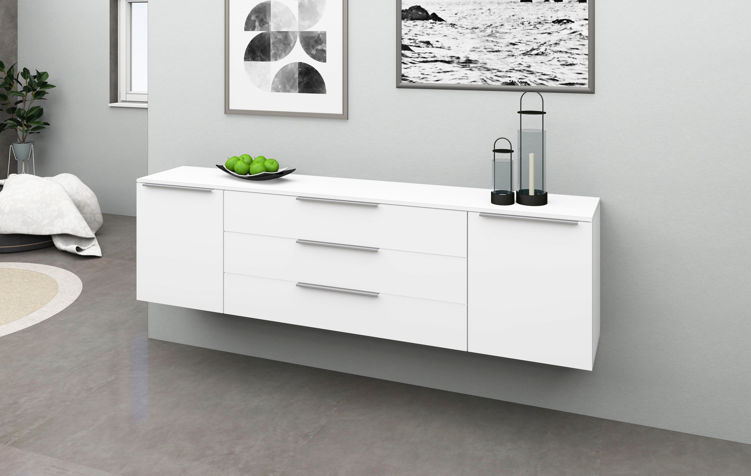 borchardt Möbel Sideboard »Oliva«, Breite 166 oder 200 cm