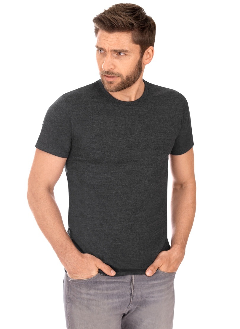 Baumwolle« aus Slim »TRIGEMA T-Shirt Trigema online kaufen DELUXE Fit T-Shirt