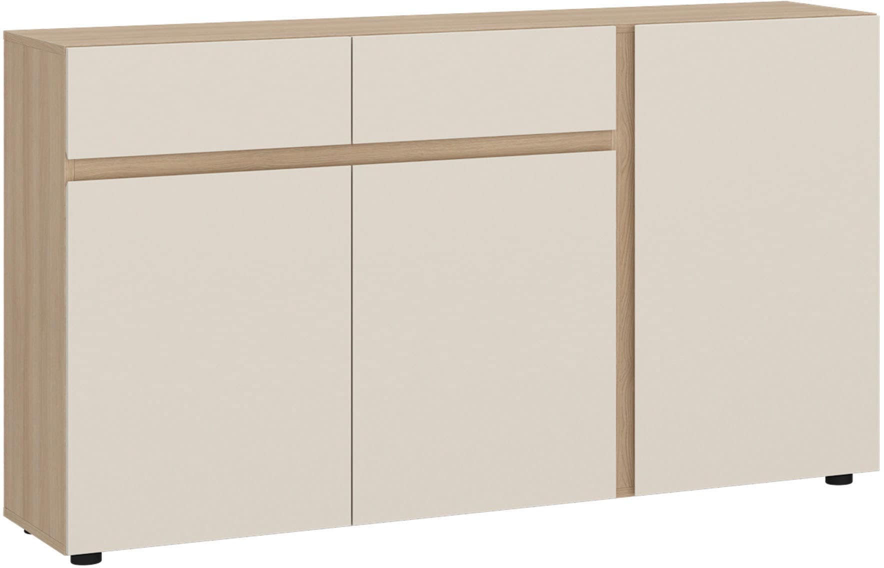 Home affaire Sideboard »TAVERA« Sideboard Breite 149 cm, modern, grifflos, viel Stauraum