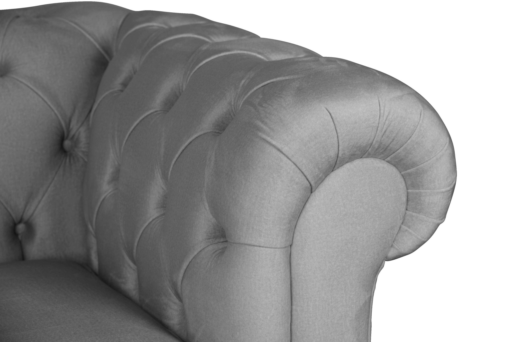 Home affaire 3-Sitzer »CHARENTE, optionale Schlafsofa, Chesterfield-Sofa, Bettfunktion«, mit edler Knopfheftung und typischen Armlehnen, B/T/H 198/89/74 cm